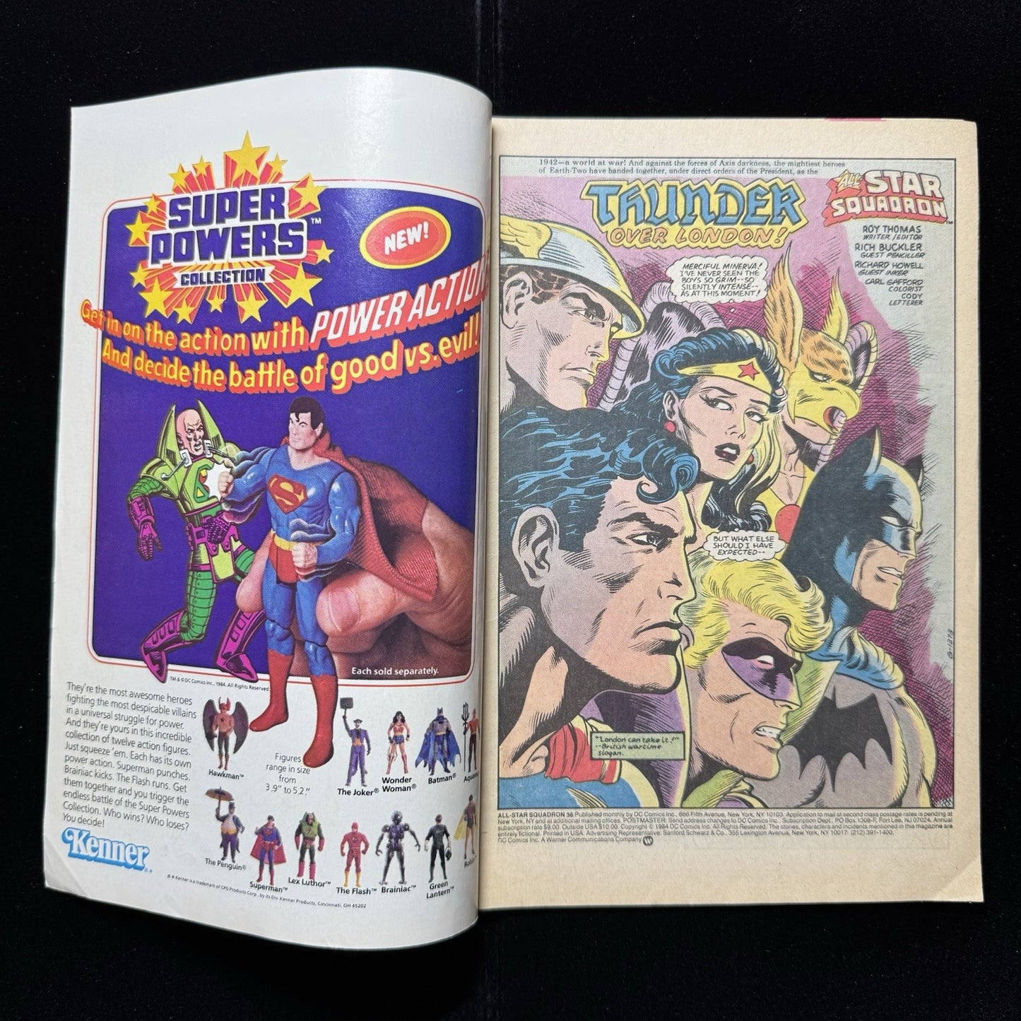 All Star Squadron 36 - Copper Age Dc Comics 1984