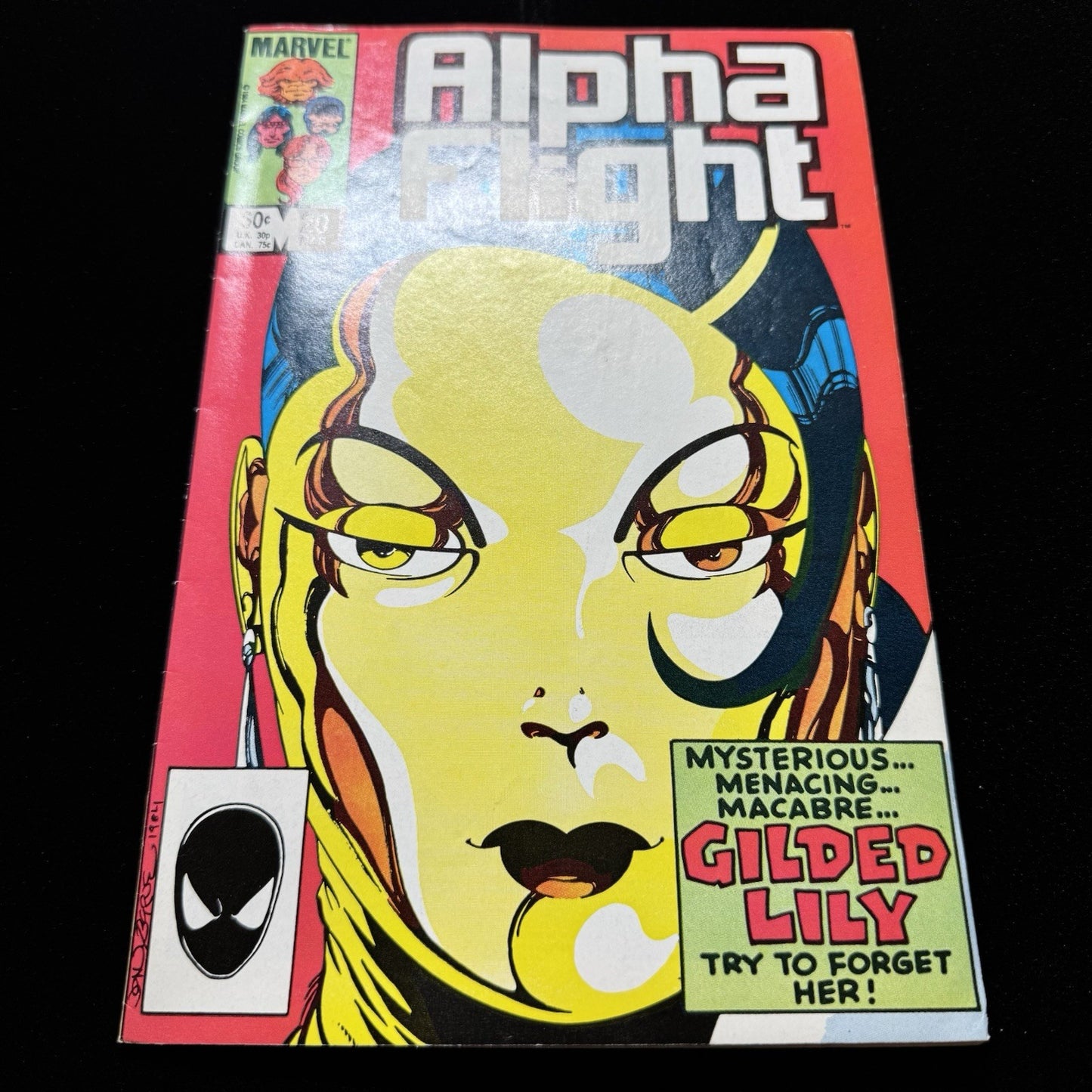 Alpha Flight 20 - Copper Age Marvel Comics 1985