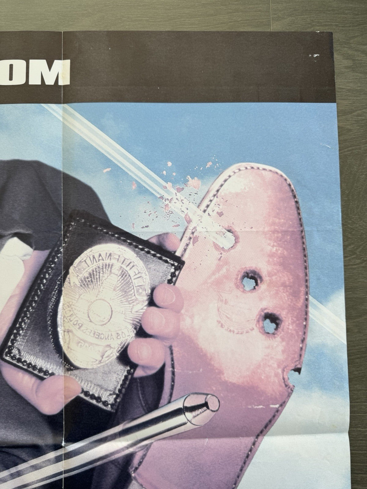 Naked Gun 33⅓ The Final Insult (1994) Original UK Quad Poster - Folded - Vintage