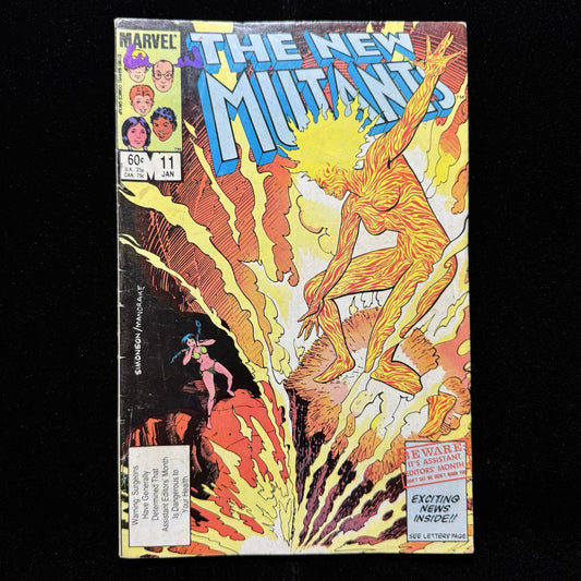 New Mutants 11 - Copper Age Marvel Comics 1984