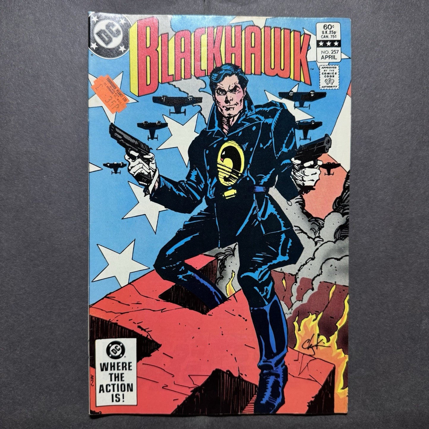 Blackhawk 257 - Bronze Age Dc Comics 1983