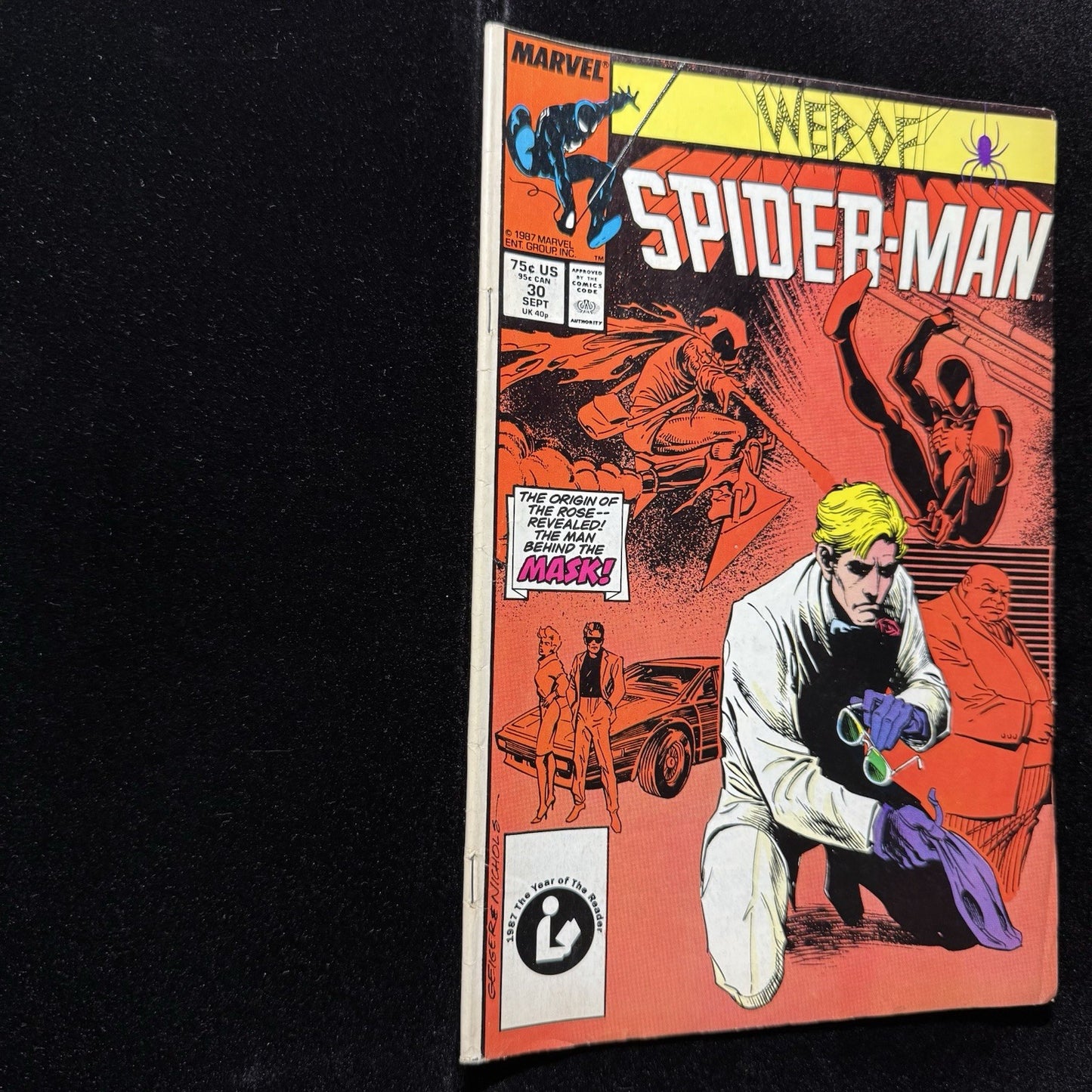 Web Of Spider-Man 30 - Copper Age Marvel Comics 1987