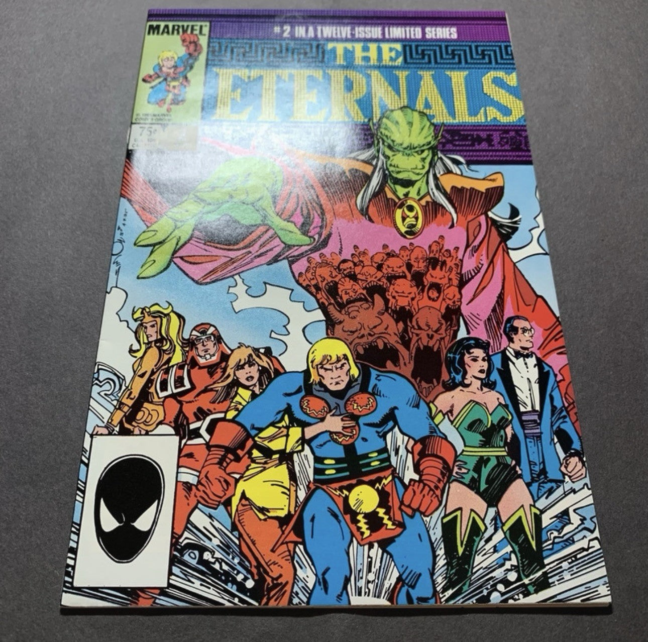 Eternals 2 - 1st App Of Ghaur, Ahqlau, Ranar - Copper Age Marvel Comics 1985
