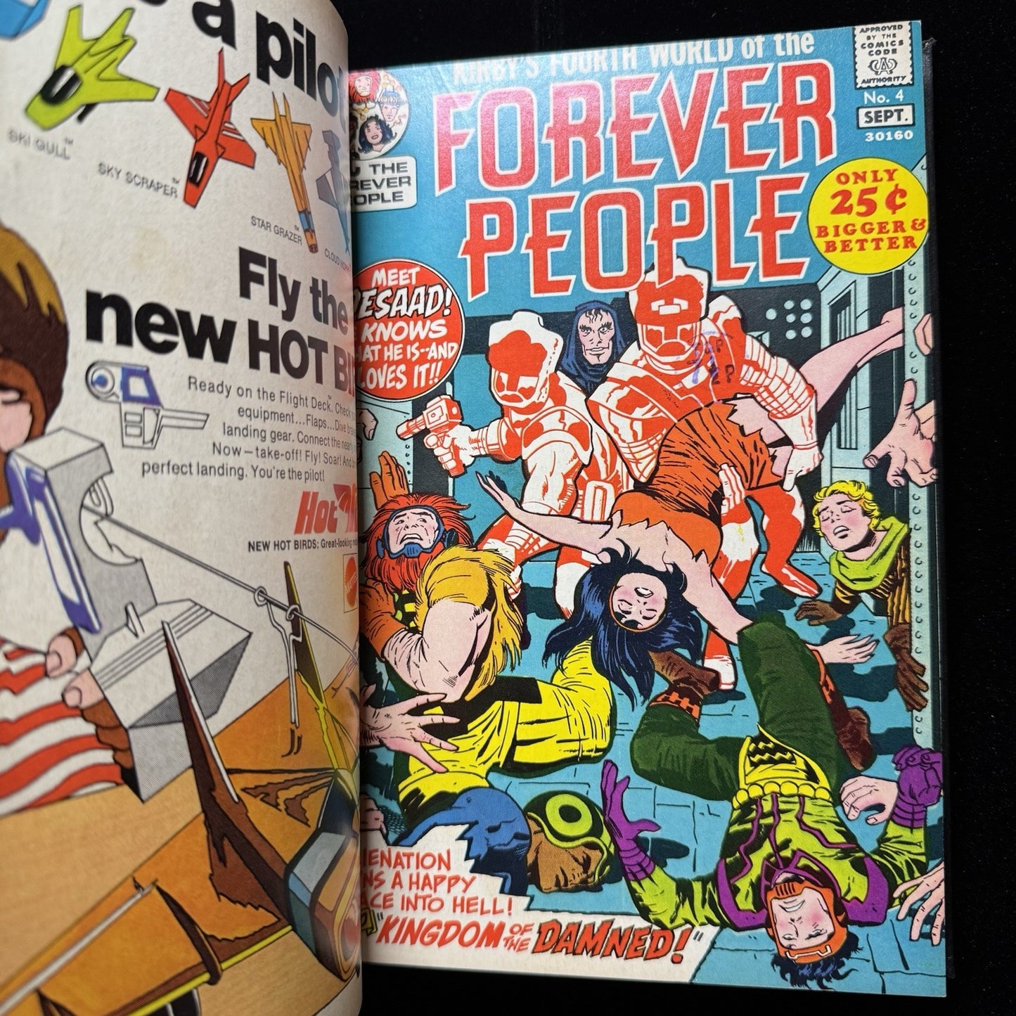 Forever People 1-11 - Bound Volume - 1st App Darkseid - Bronze Age Dc 1971/ 1972