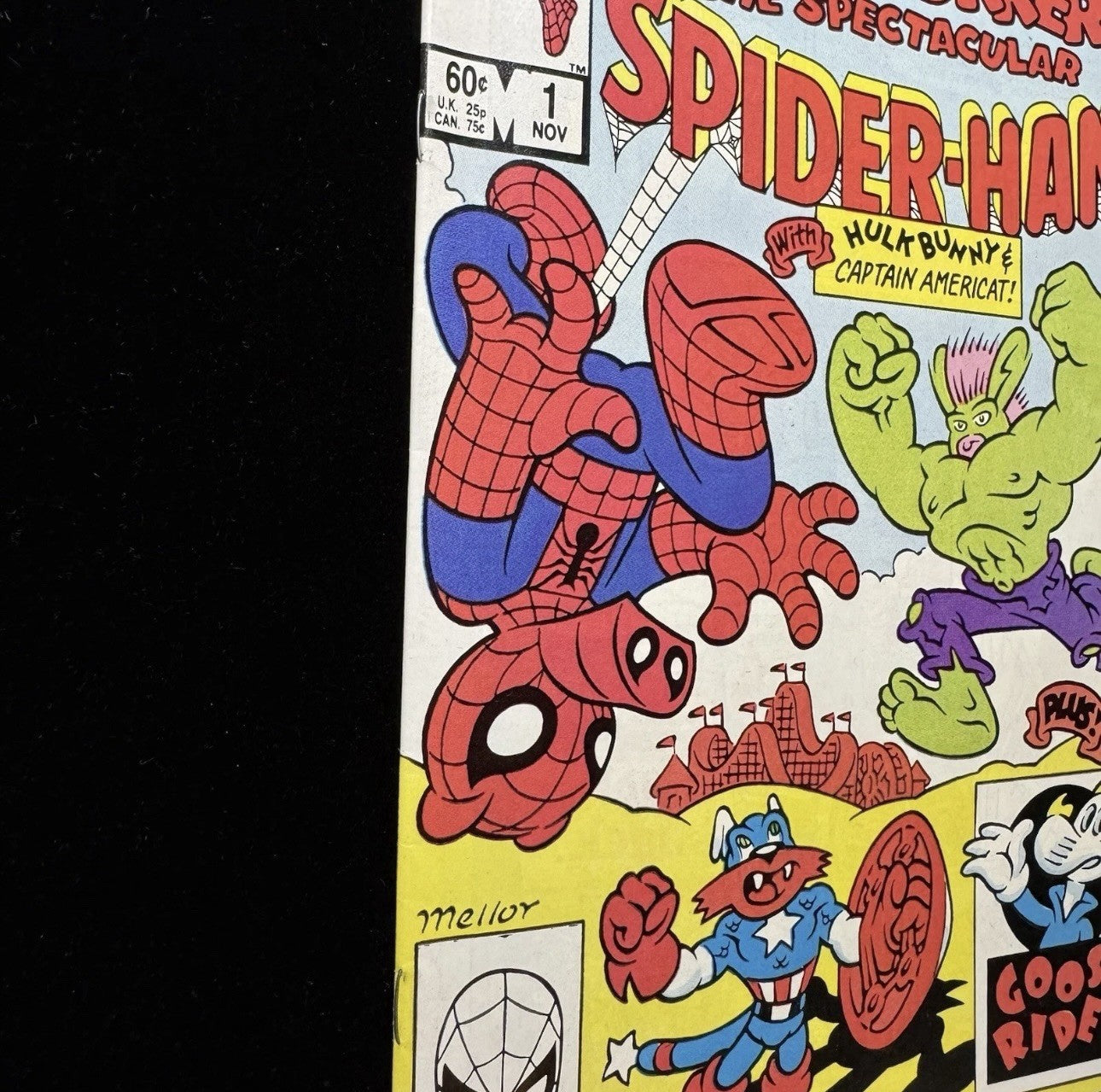 Marvel Tails 1 - 1st Appearance Of Spider-Ham - Bronze Age Marvel Comics 1983