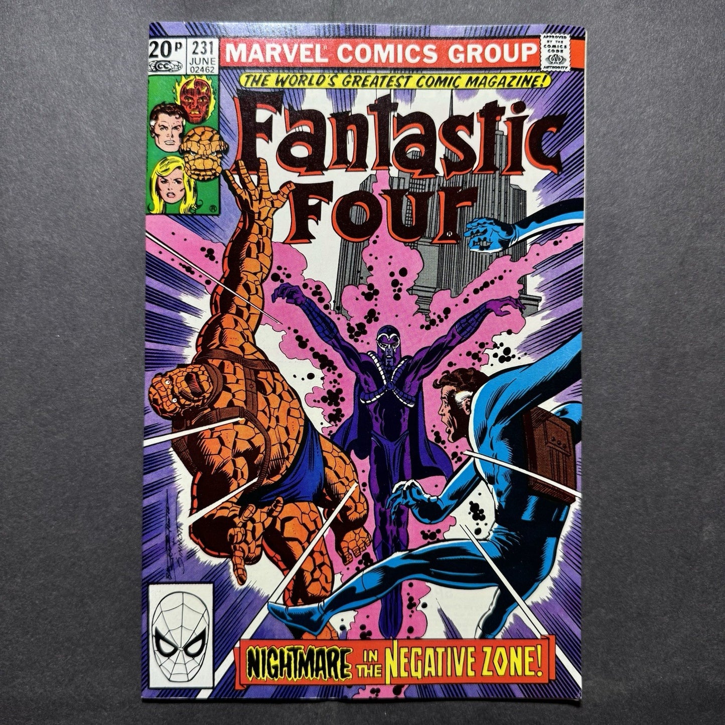 Fantastic Four 231 - 1st Appearance Of Stygorrr - Bronze Age Marvel Comics 1981