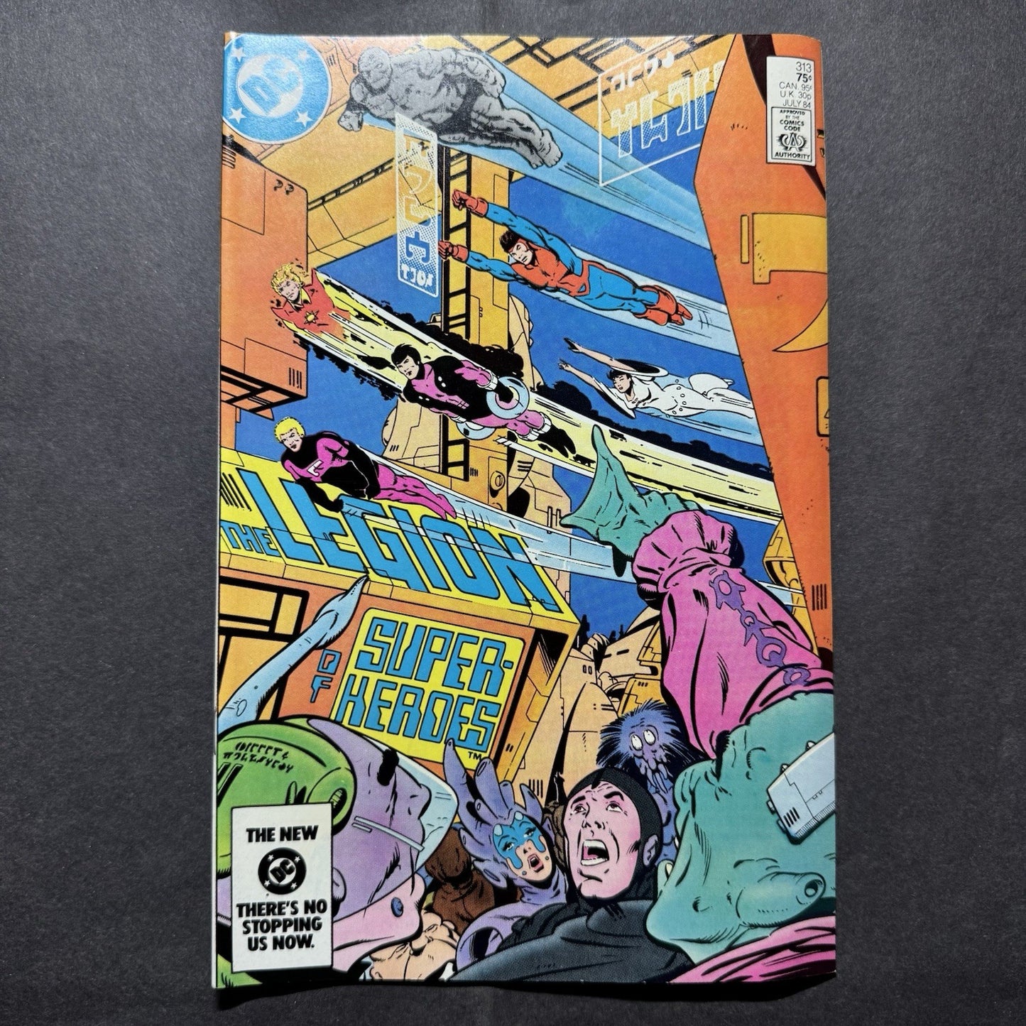 Legion Of Super-Heroes 313 - Copper Age Dc Comics 1984