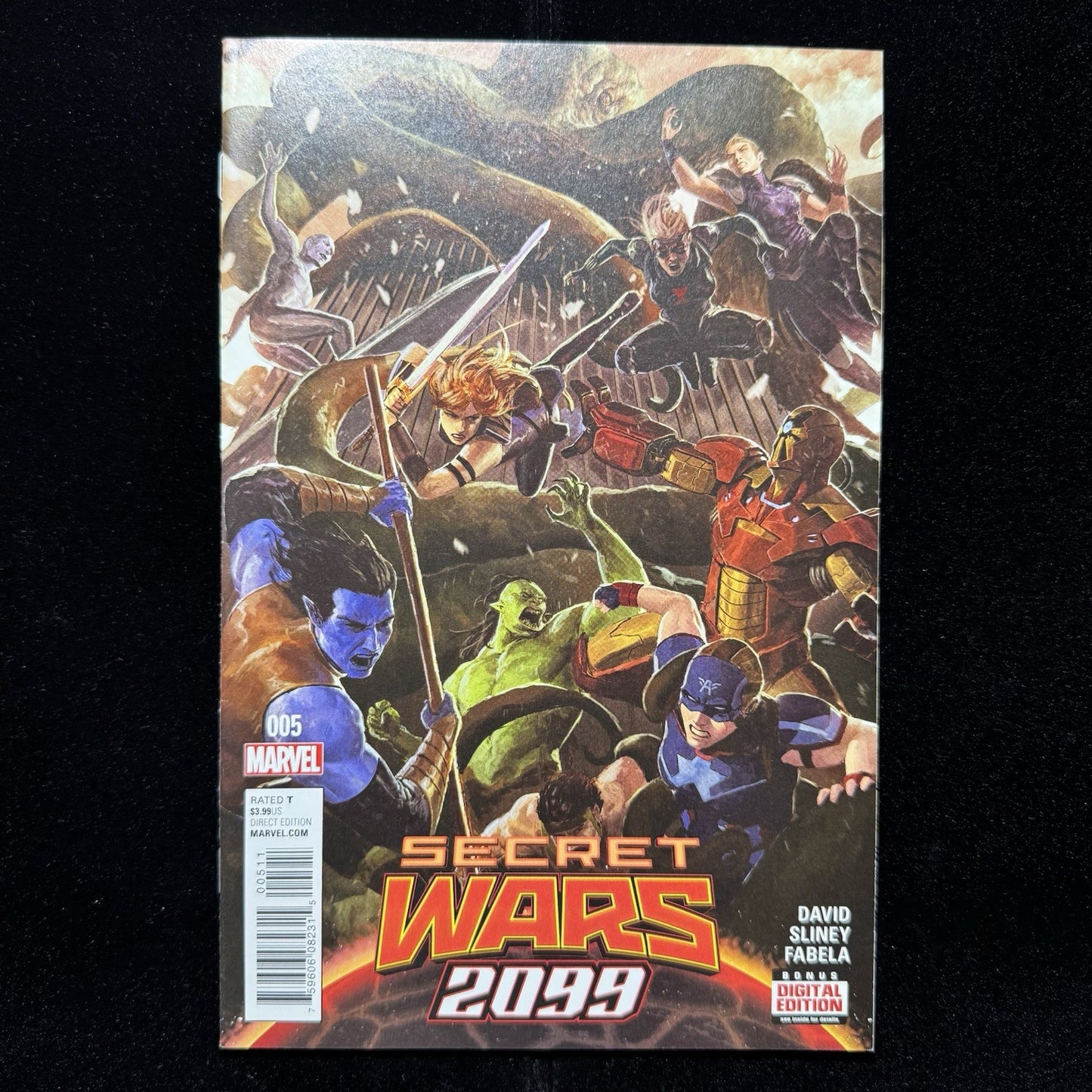 Secret Wars 2099 5 - Modern Age Marvel Comics 2015