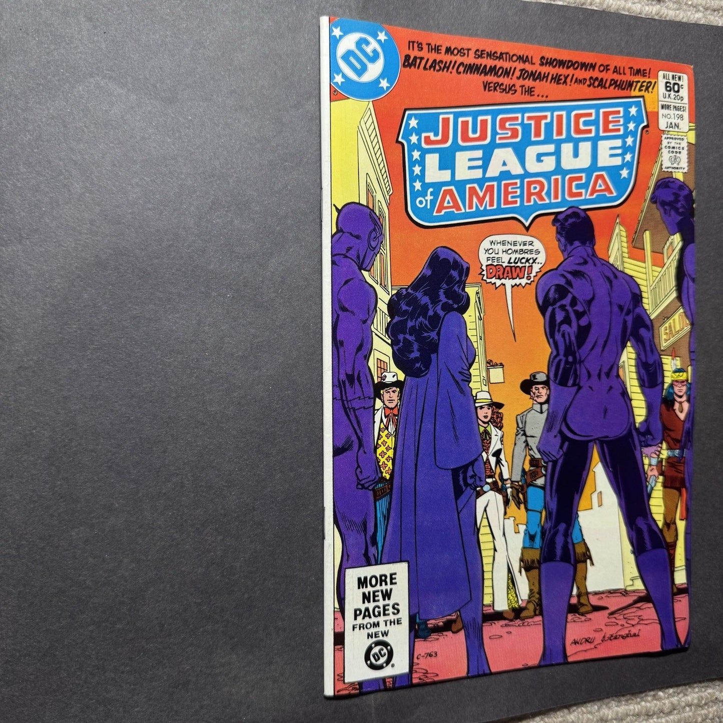 Justice League 198 - Bronze Age Dc Comics 1982