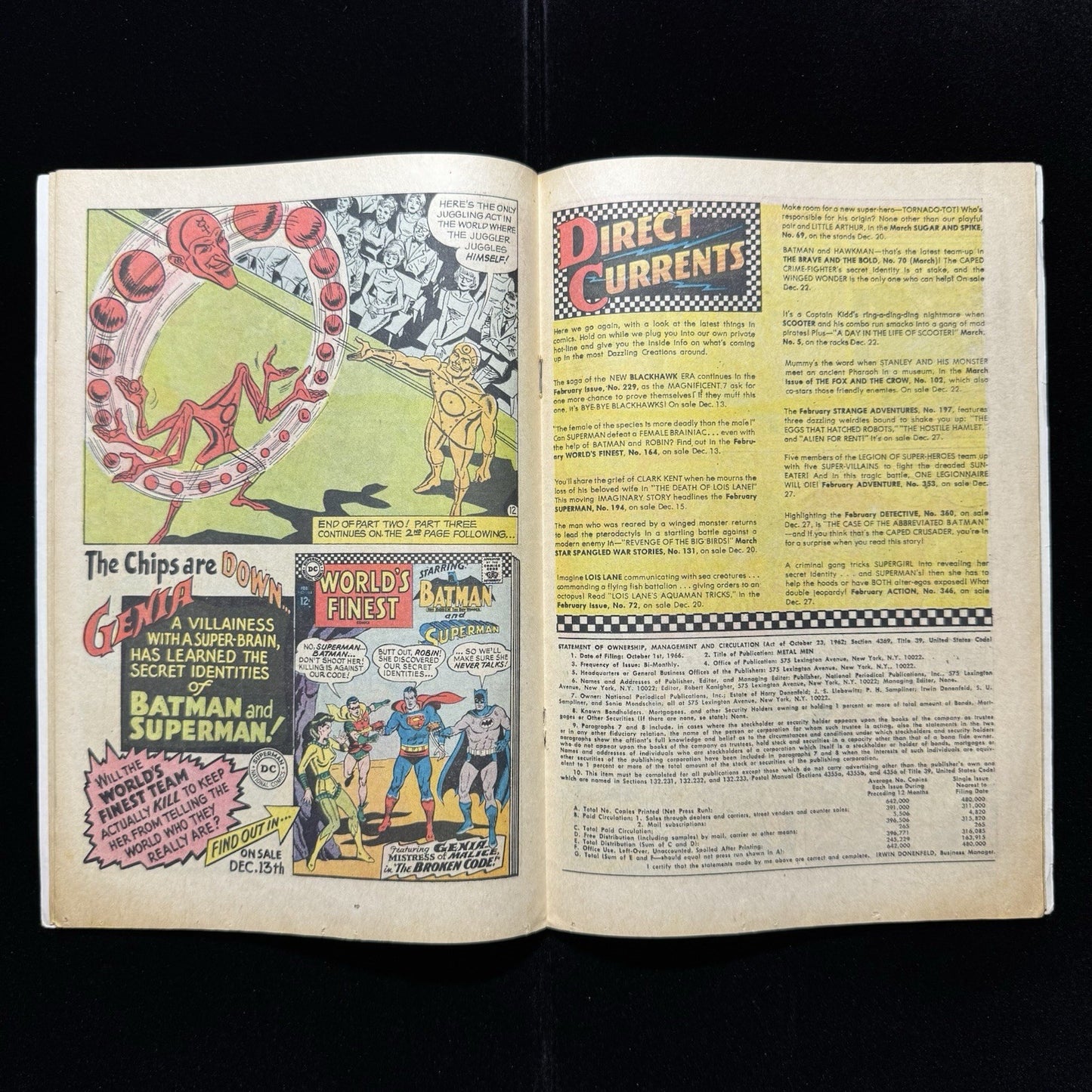 Metal Men 24 - Silver Age Dc Comics 1967