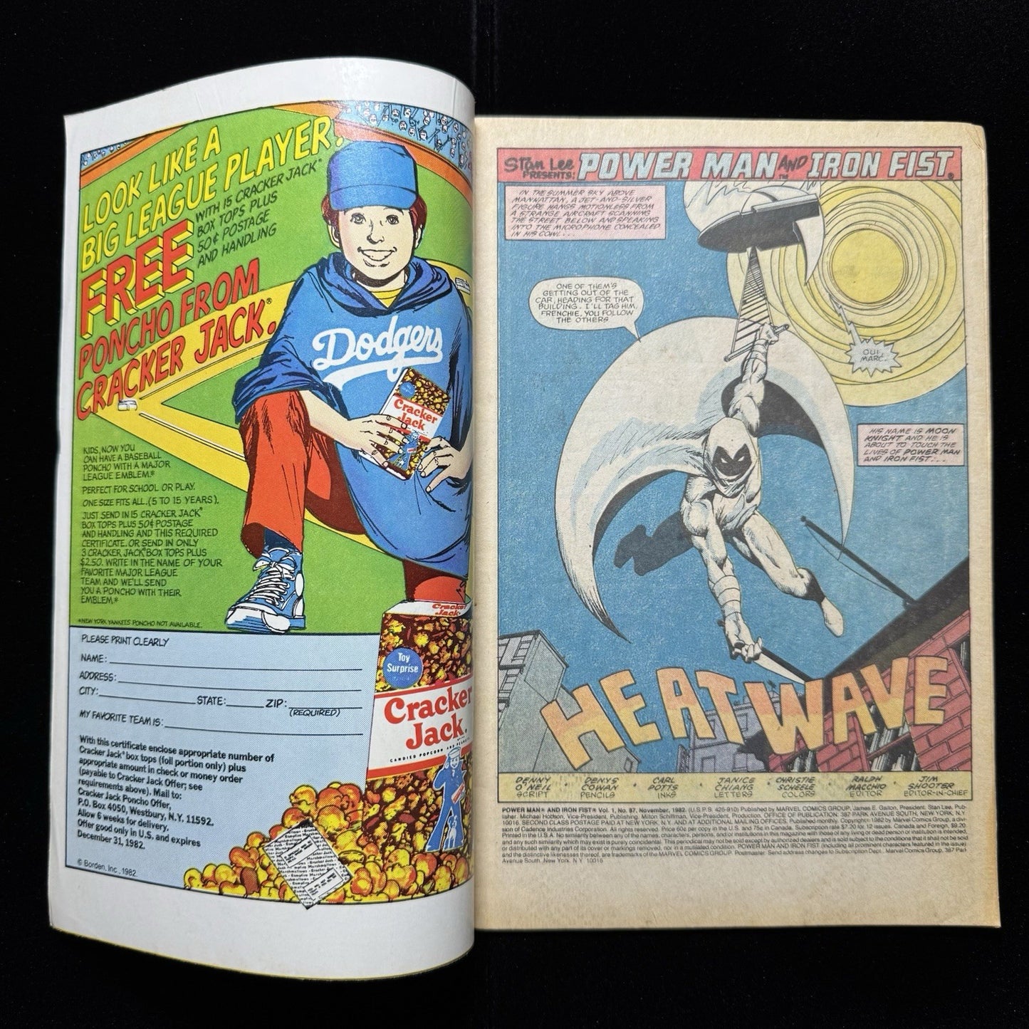 Power Man And Iron Fist 87 - Bronze Age Marvel Comics 1982