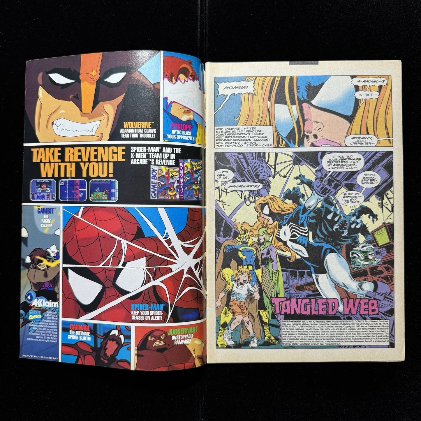 Spider-Woman 4 - Modern Age Marvel Comics 1994