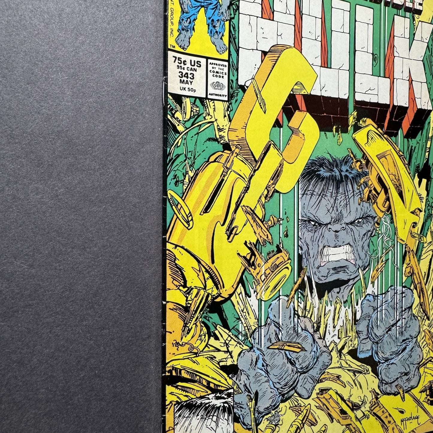 Incredible Hulk 343 - Copper Age Marvel 1988