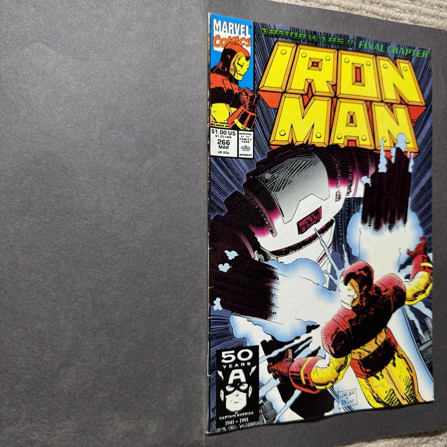 Iron Man 266 - Copper Age Marvel Comics 1991