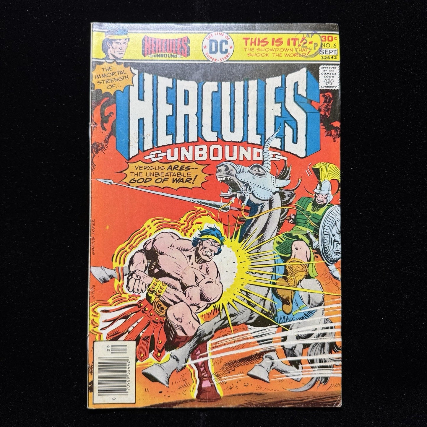 Hercules Unbound 6 - Bronze Age Dc Comics 1976