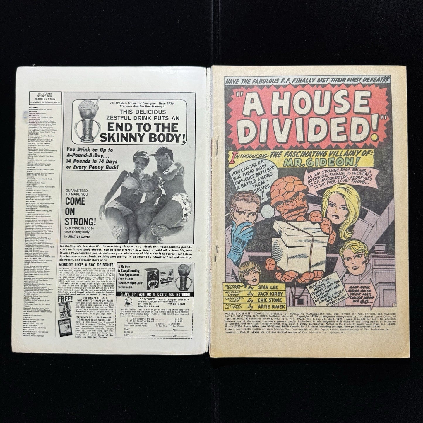 Marvels Greatest Comics 26 - Bronze Age Marvel Comics 1970
