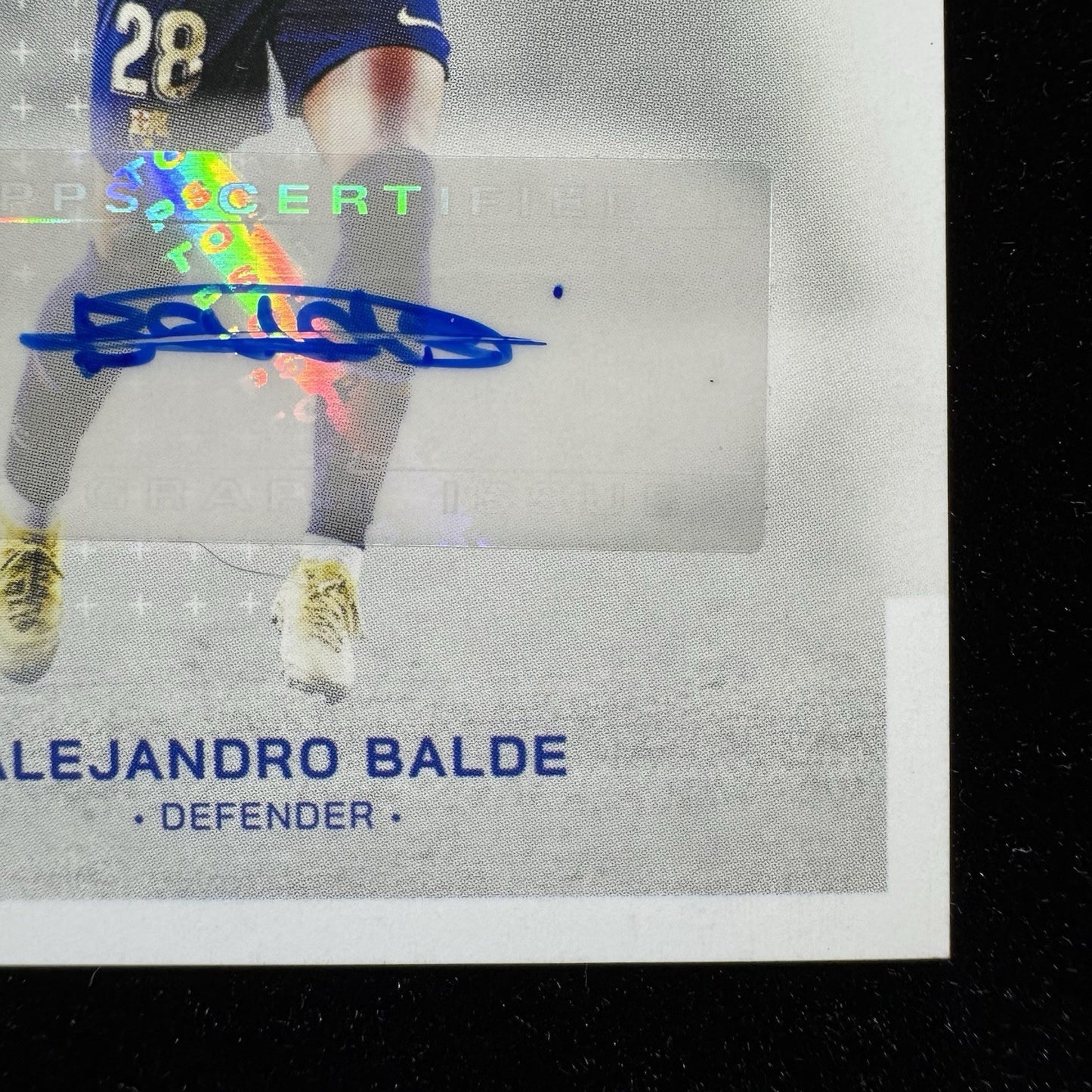 Alejandro Balde Auto AU-AB 2022-23 Topps FCBarcelona Autograph Card