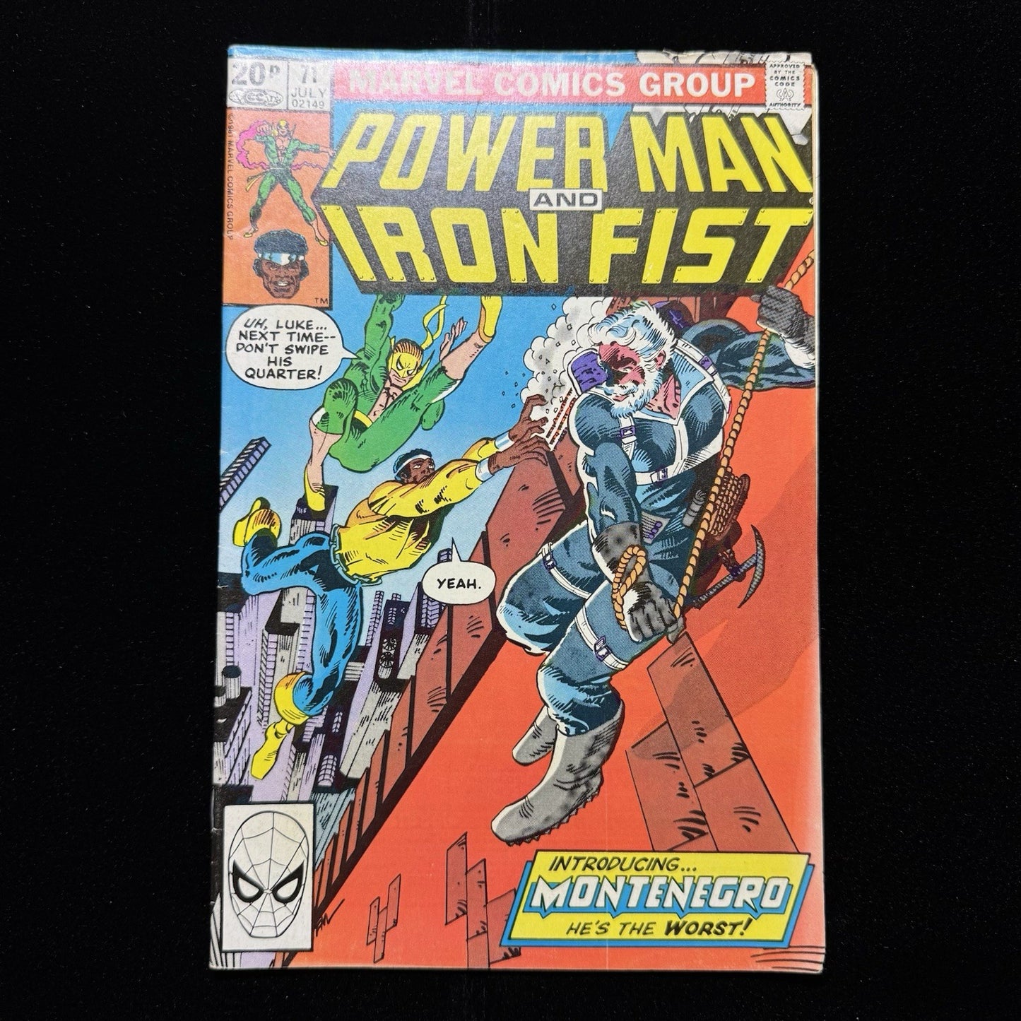 Power Man And Iron Fist 71 - Bronze Age Marvel Comics 1981