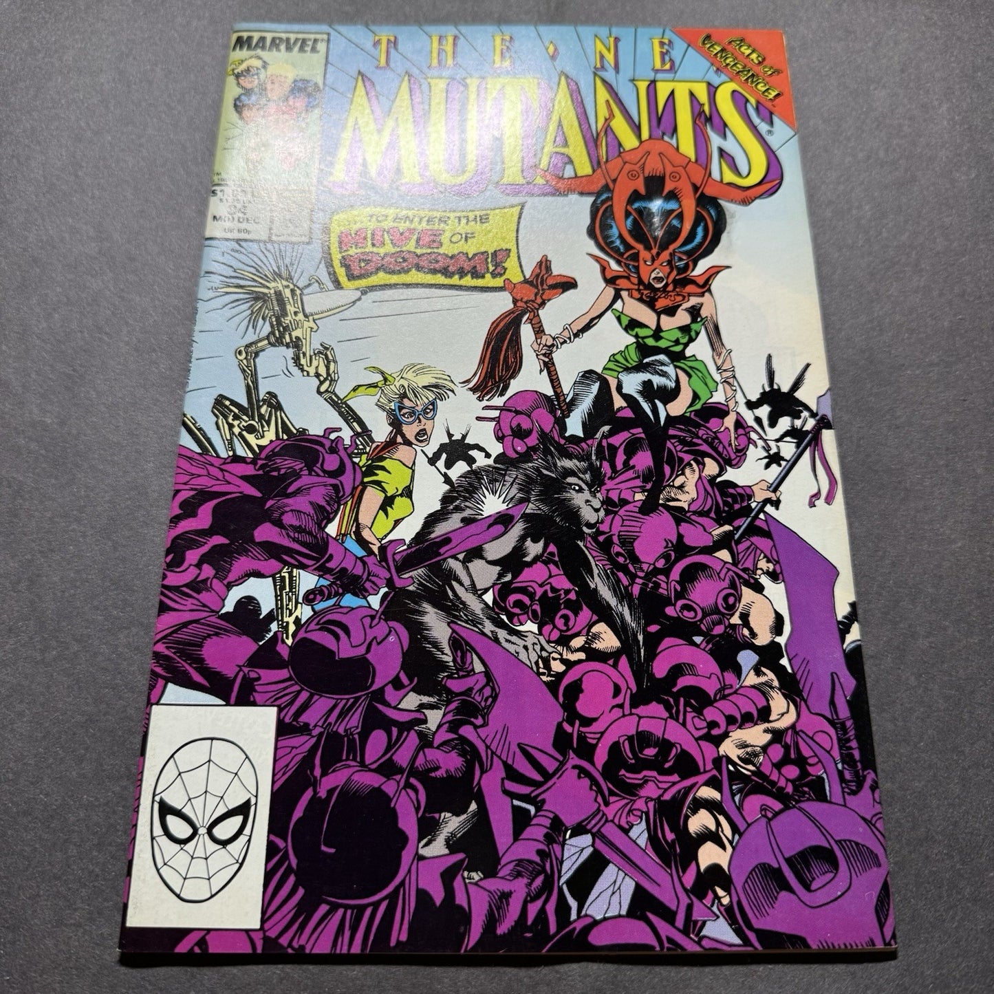 New Mutants 84 - Copper Age Marvel Comics 1989