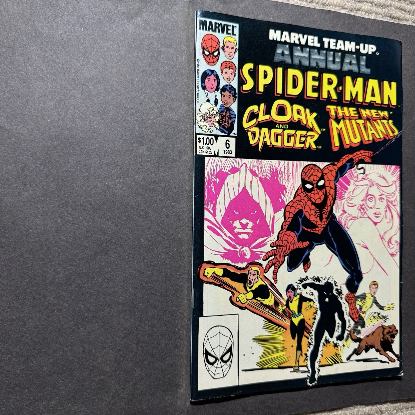 Marvel Team Up Annual 6 - Bronze Age Marvel Comics 1983
