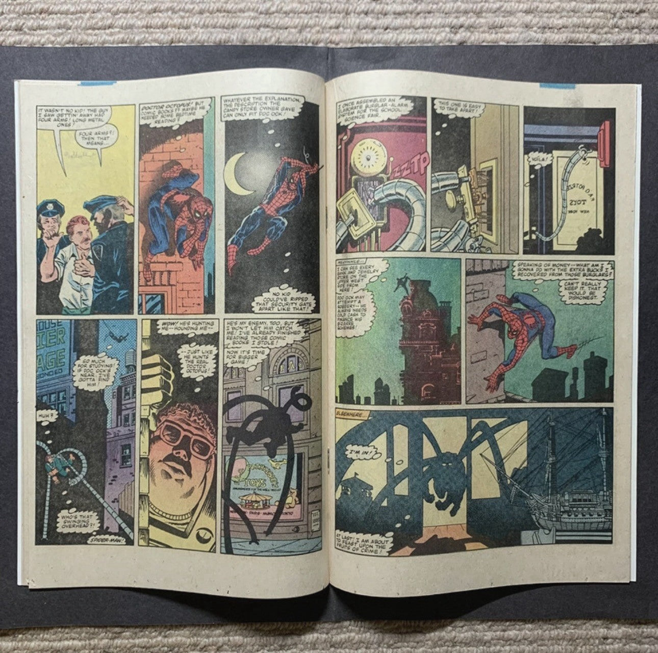 Spectacular Spider-Man 72 - 1st Appearance Of Ollie Osnick - Bronze Age 1982