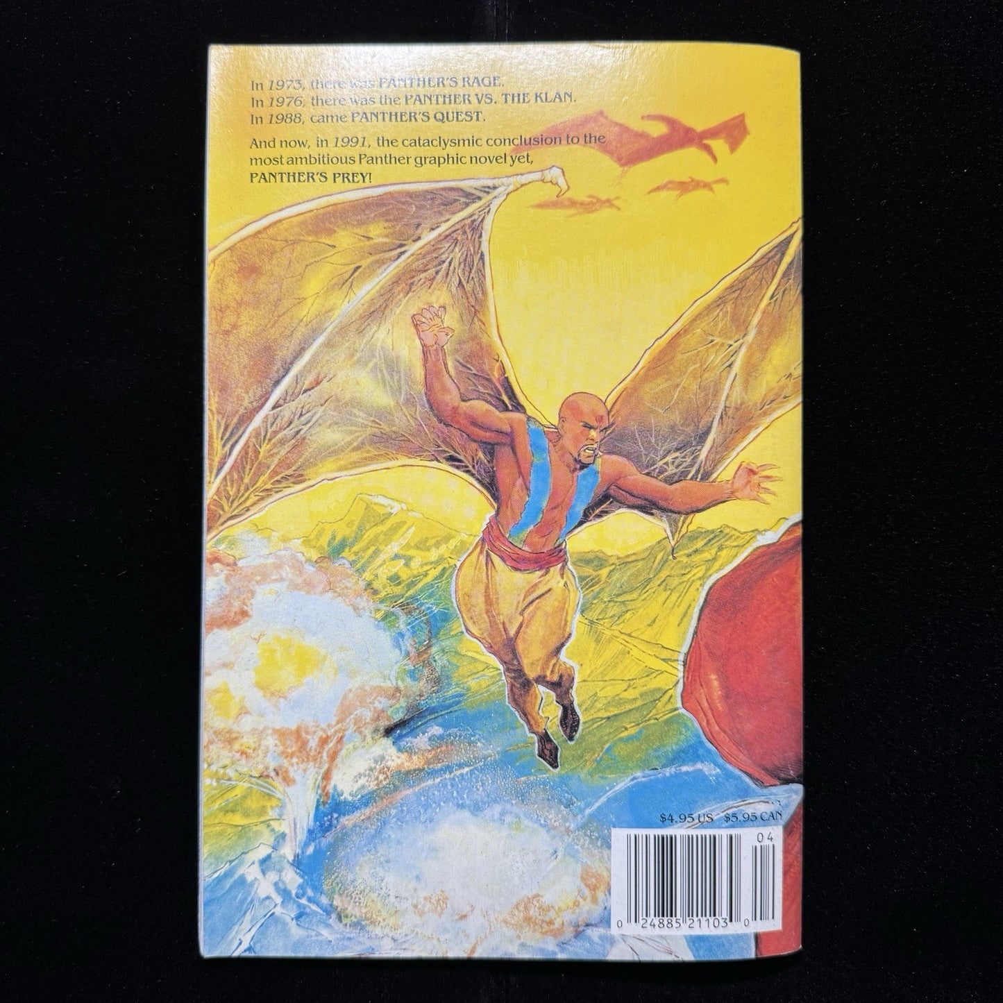 Black Panther Panther's Prey 4 - Copper Age Marvel Comics 1991