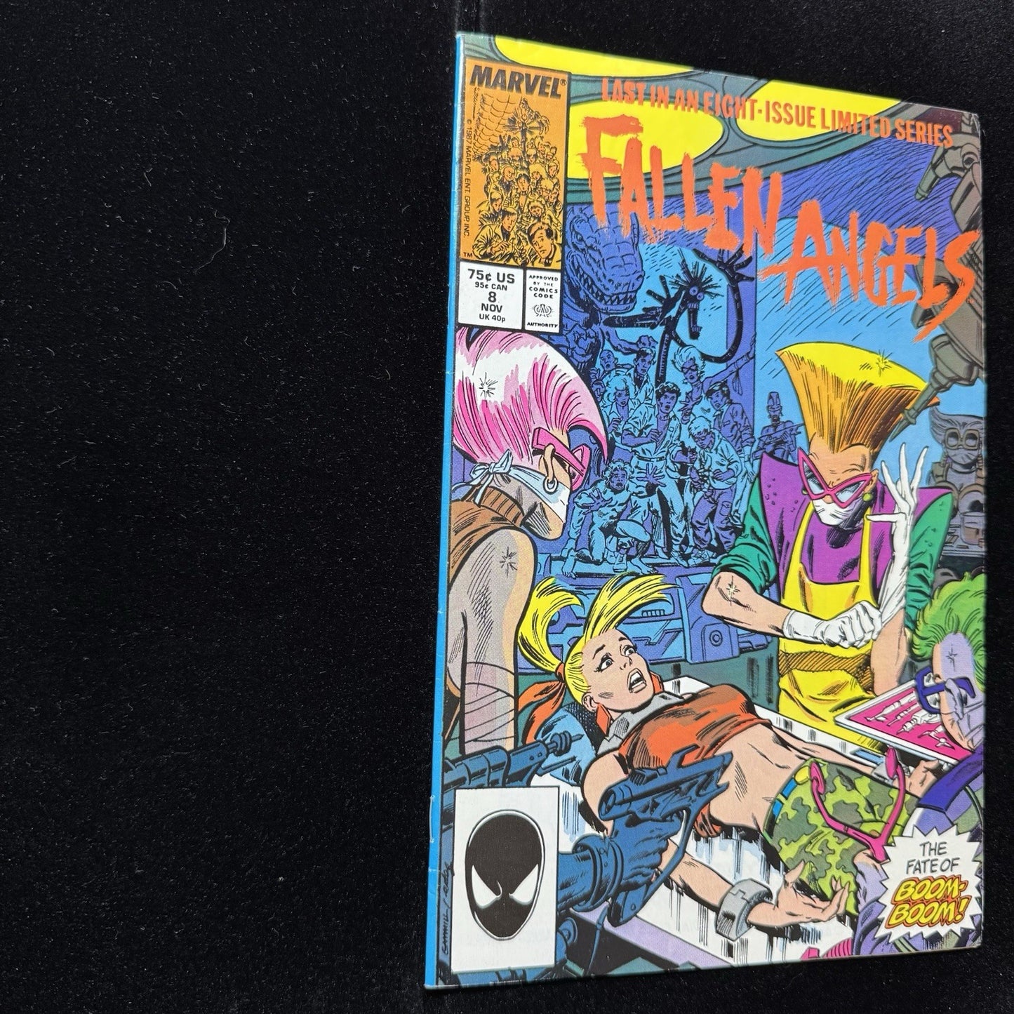 Fallen Angels 8 - Copper Age Marvel Comics 1987