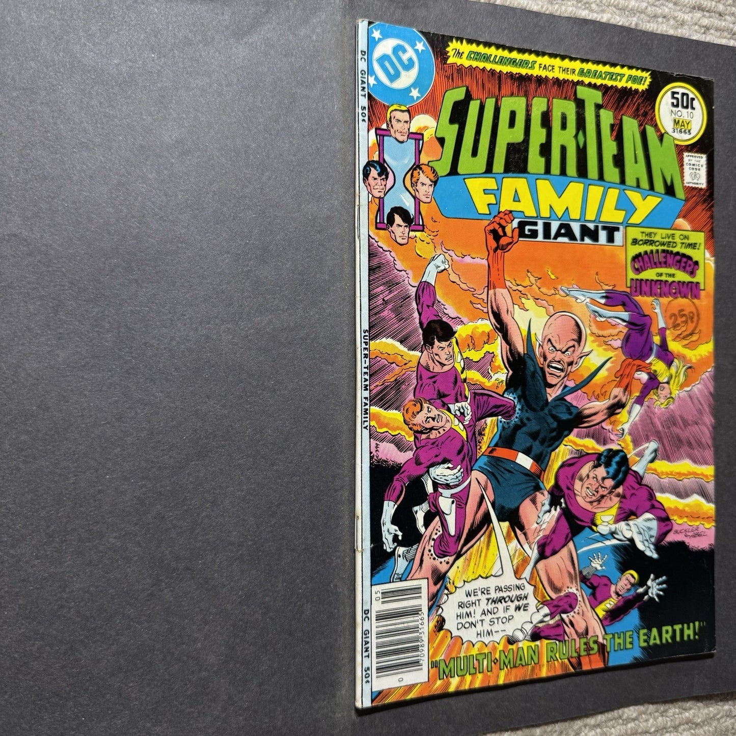 Super team Family 10 - Bronze Age Dc Comics 1977