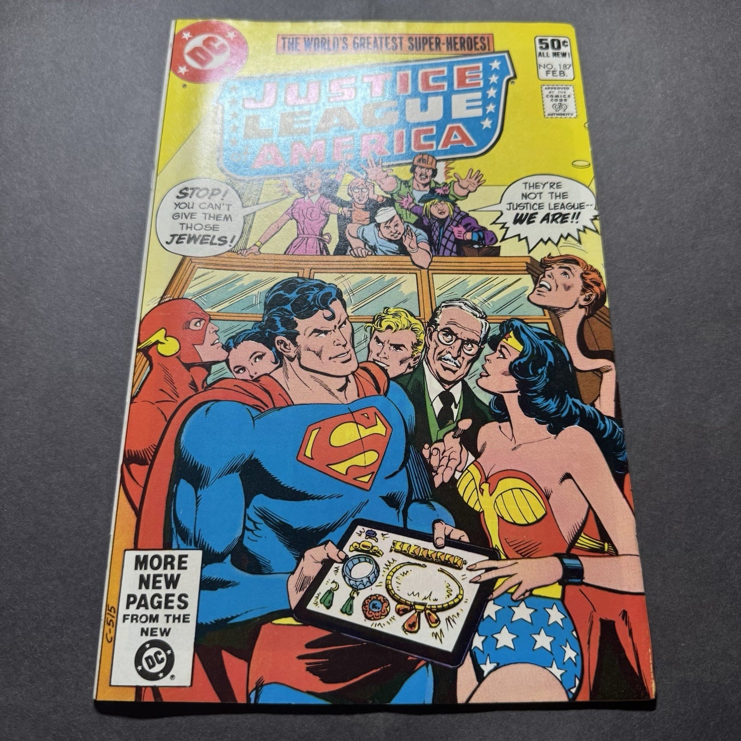 Justice League 187 - Bronze Age Dc Comics 1981