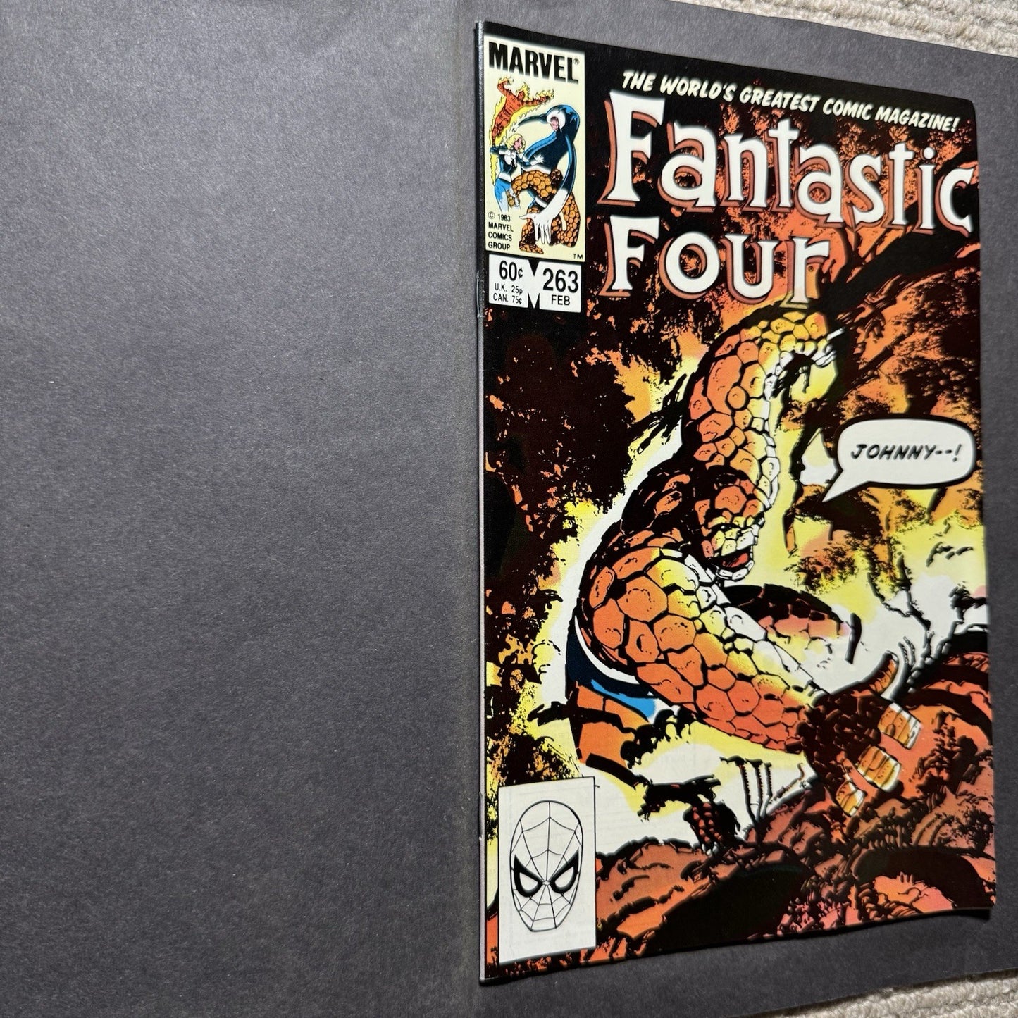 Fantastic Four 263 - Copper Age Marvel Comics 1984