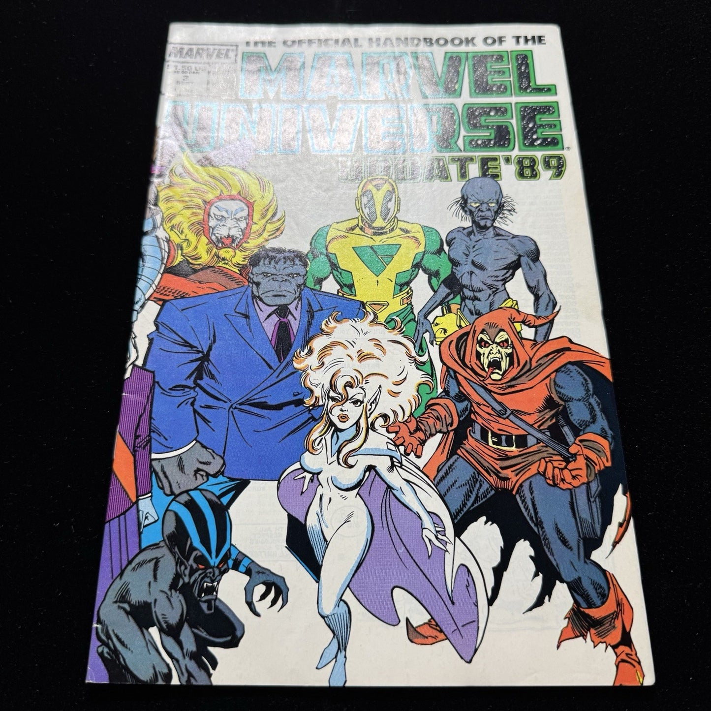 The Official Handbook of the Marvel Universe 3 - Copper Age Marvel Comics 1989