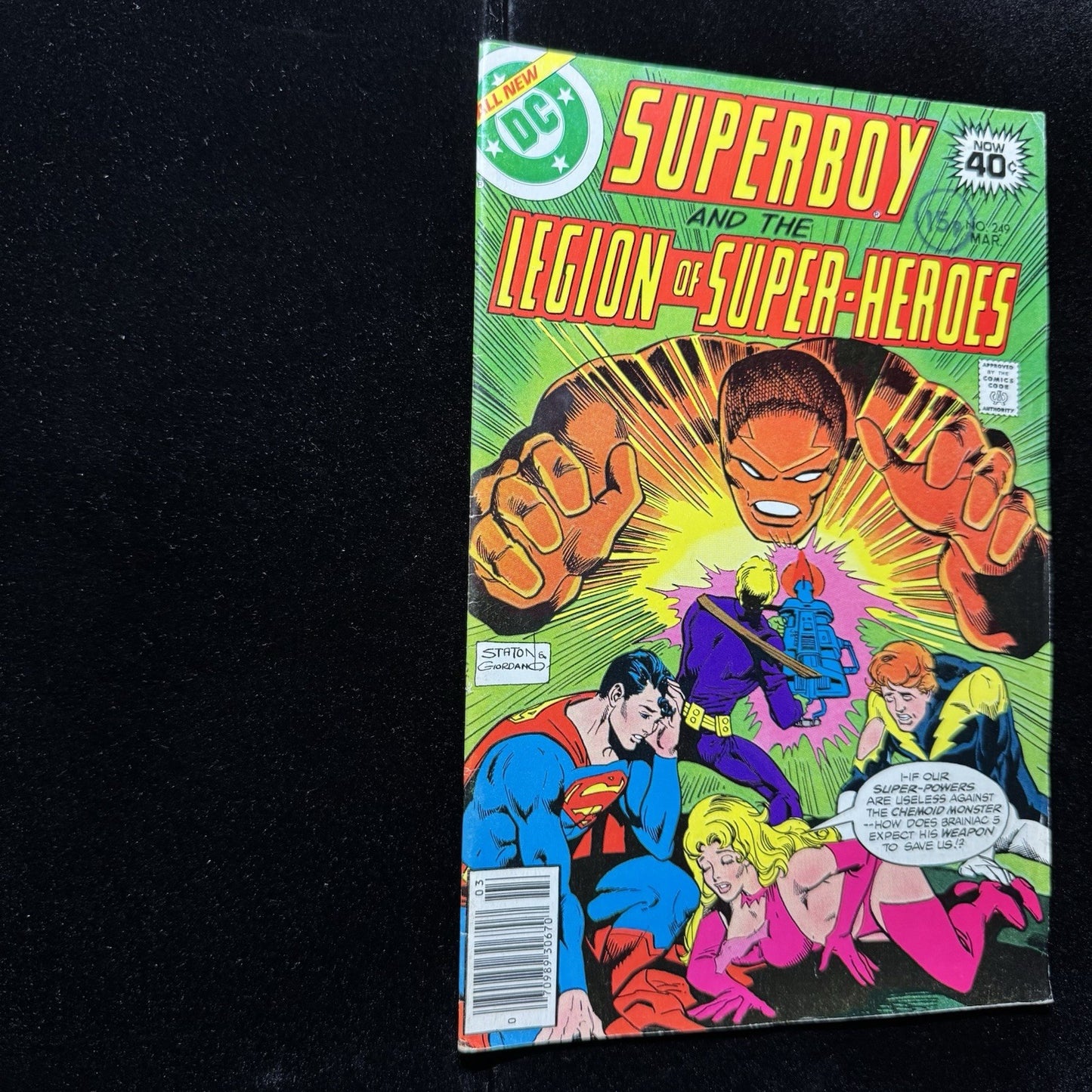Legion of Super-Heroes 249 - Bronze Age Dc Comics 1979