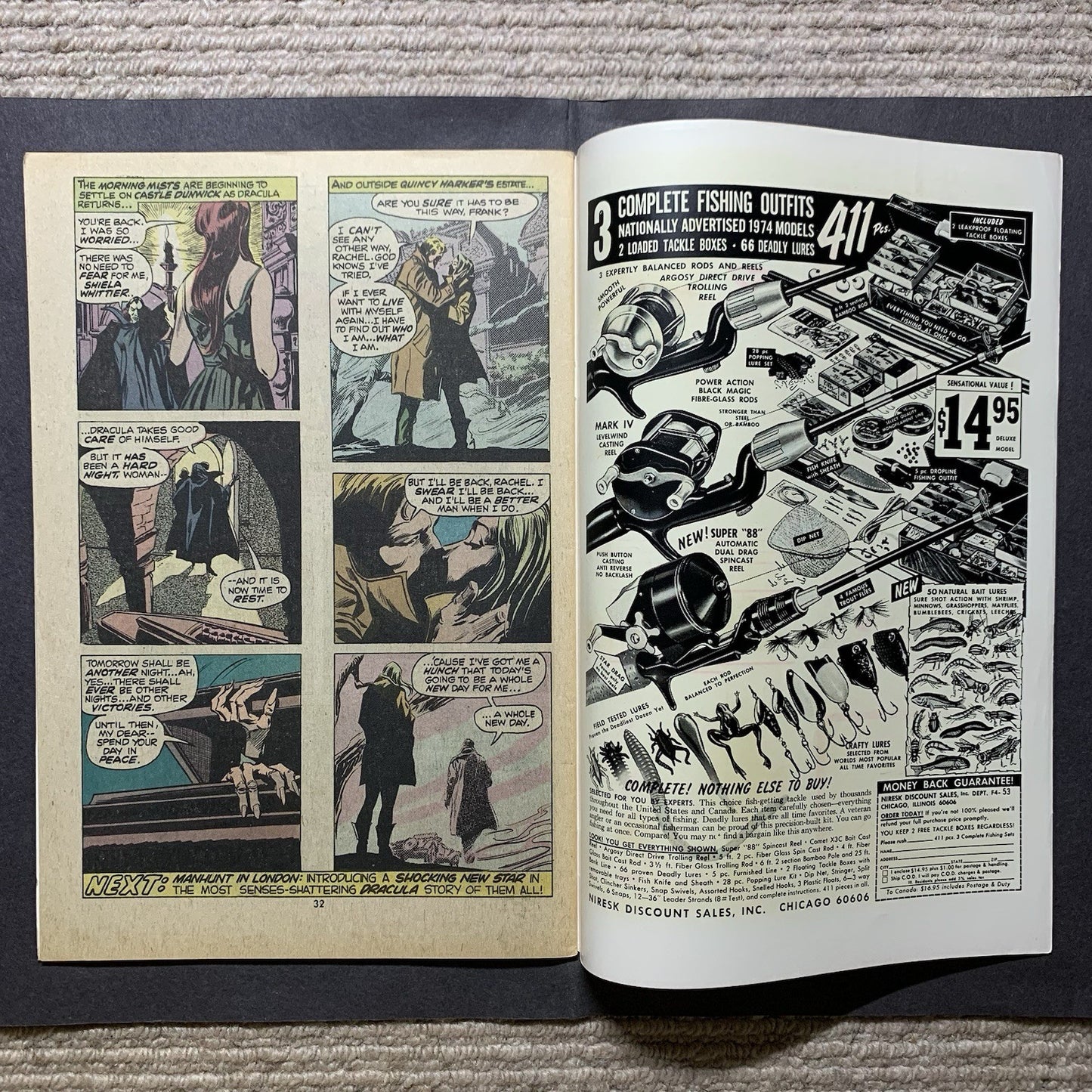 Tomb of Dracula 24/ Bronze Age marvel comics 1974