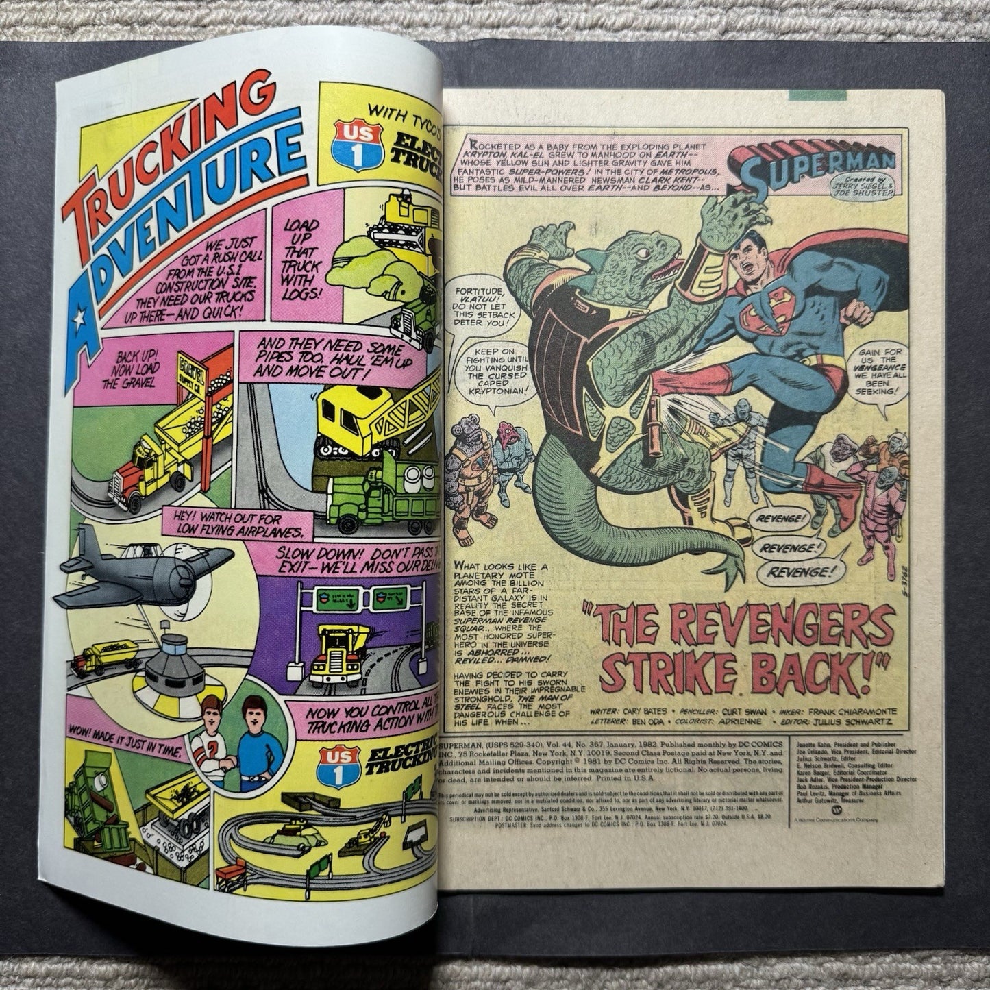 Superman 367 - Bronze Age Dc Comics 1982