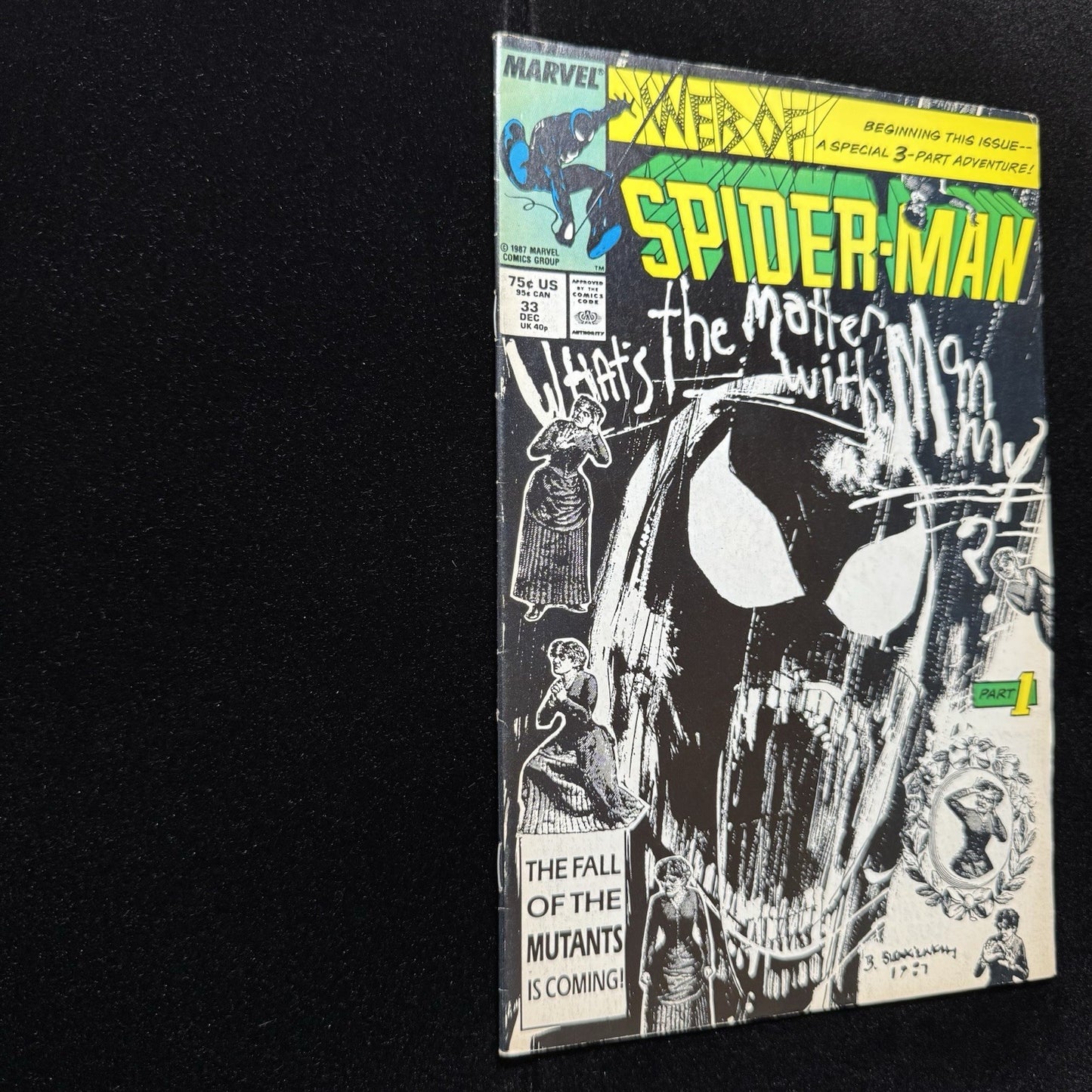 Web Of Spider-Man 33 - Copper Age Marvel Comics 1987