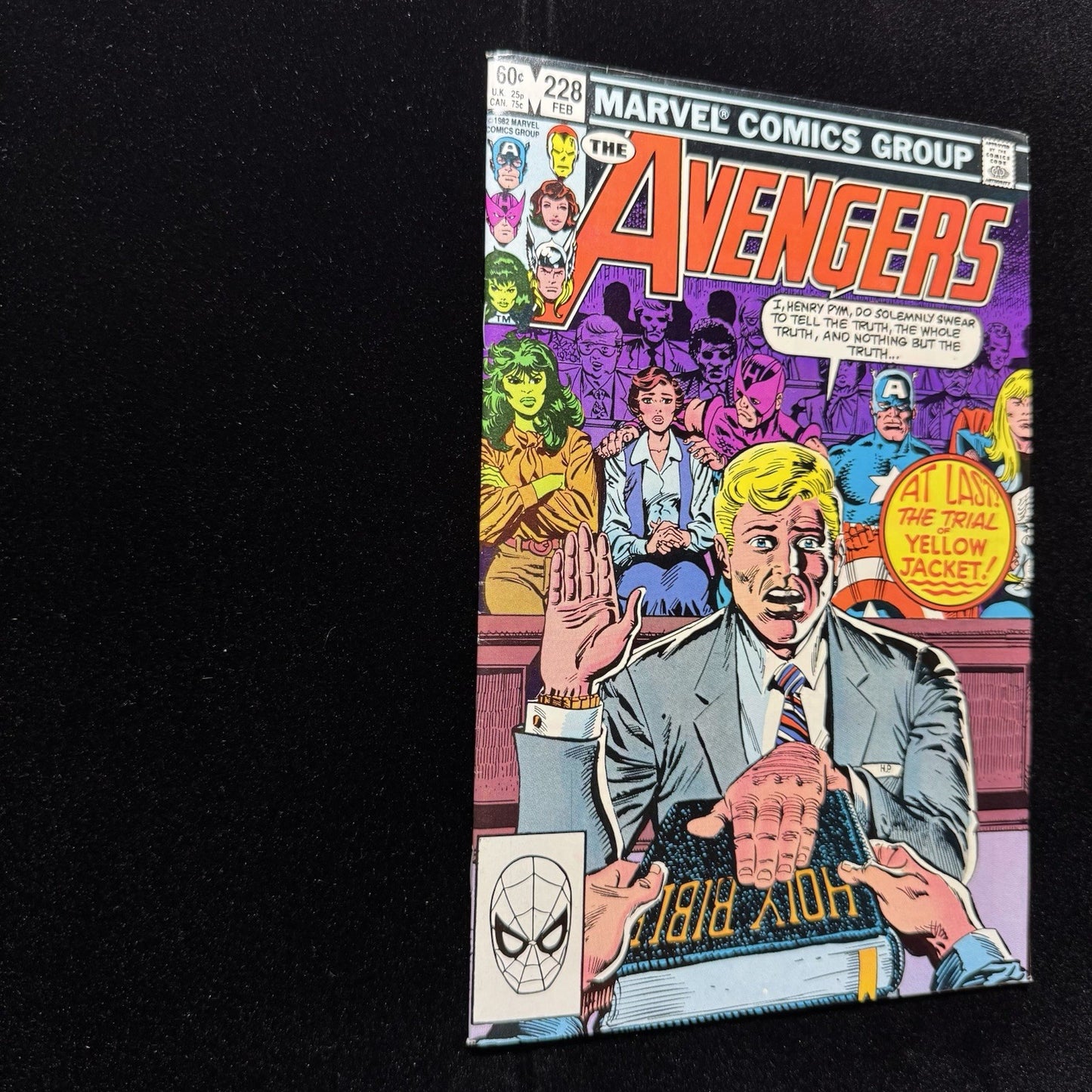 Avengers 228 - 3rd Appearance Of Monica Rambeau - Bronze Age Marvel Comics 1983