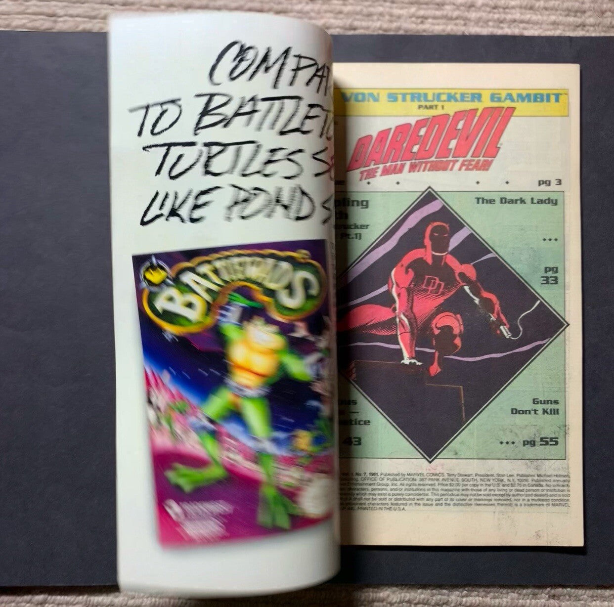 Daredevil Annual 7/ Copper Age Marvel Comics 1991
