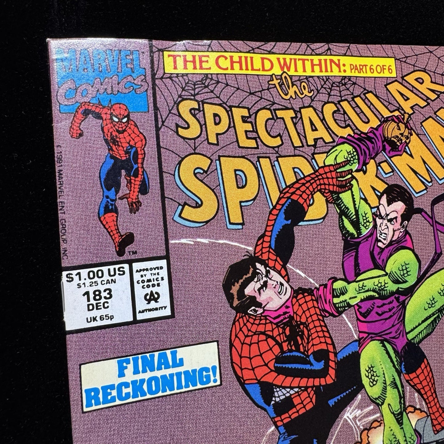 Spectacular Spider-Man 183 - Copper Age Marvel Comics 1991