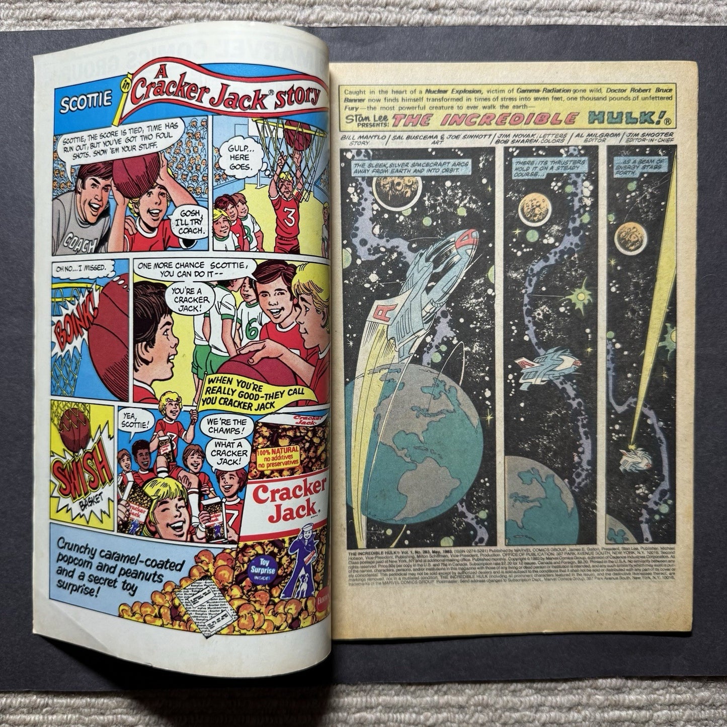 Incredible Hulk 283/ Bronze Age Marvel Comics 1983