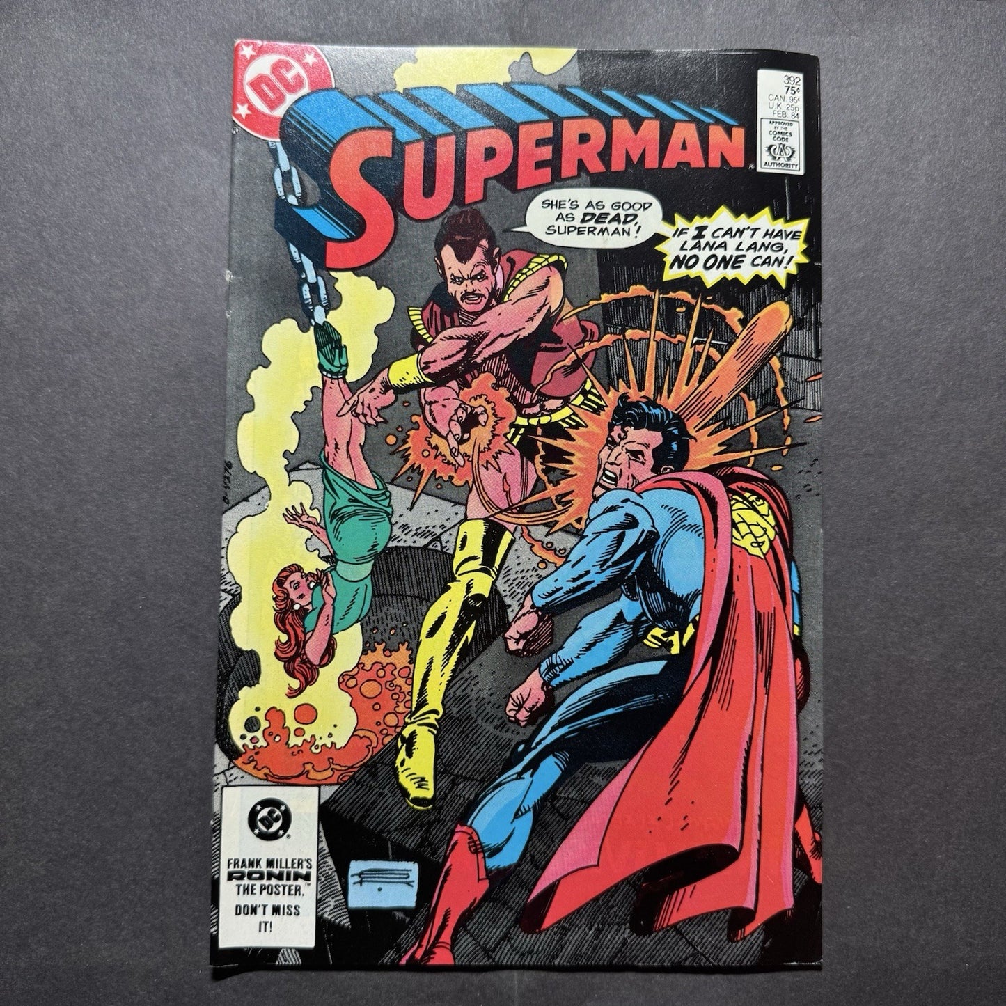 Superman 392/ Copper Age Dc Comics 1984