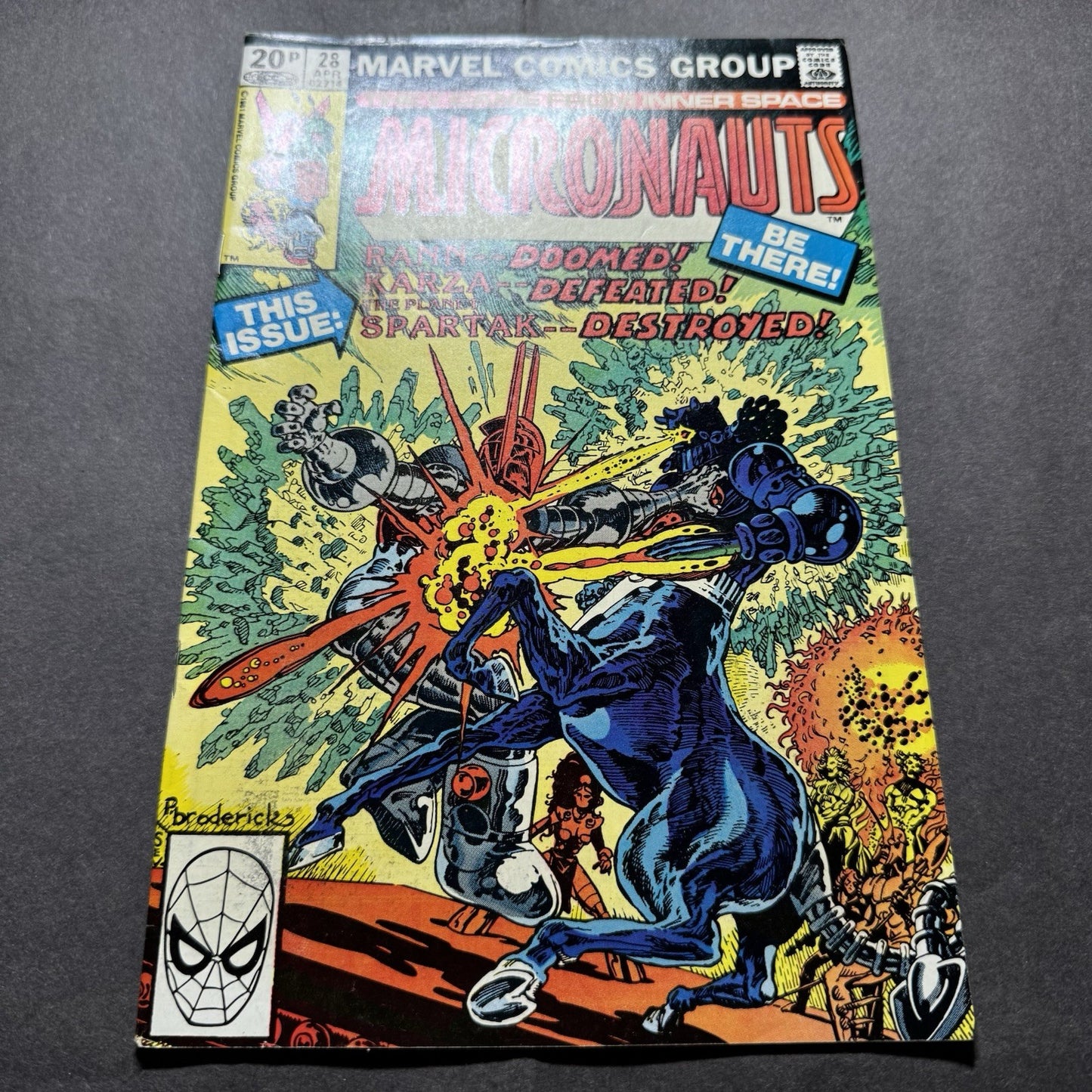 Micronauts 28 - Bronze Age Marvel Comics 1981