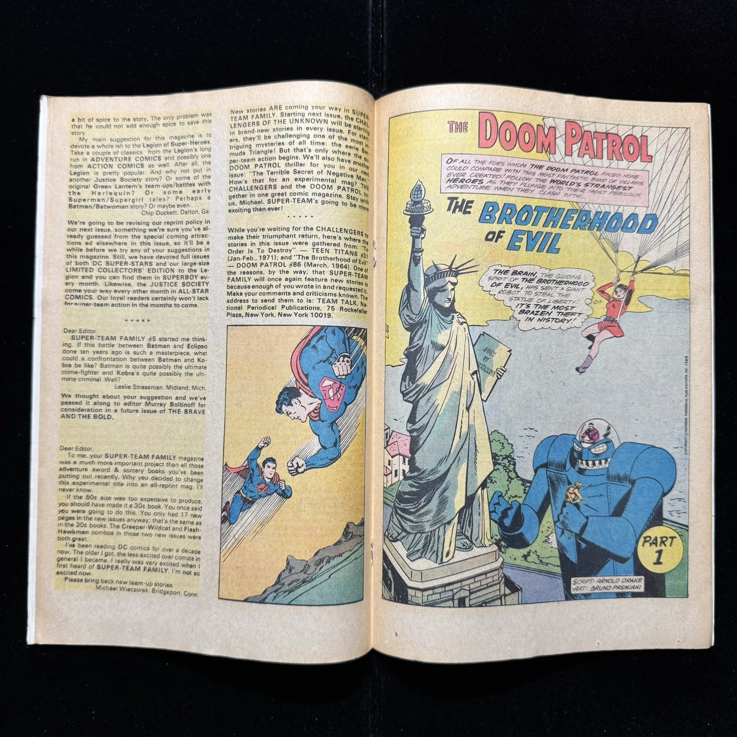 Super Team Family 7 - Bronze Age Dc Comics 1976