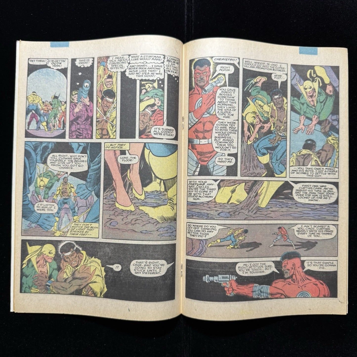 Power Man And Iron Fist 93 - 1st App Of Chemistro- Bronze Age Marvel Comics 1983