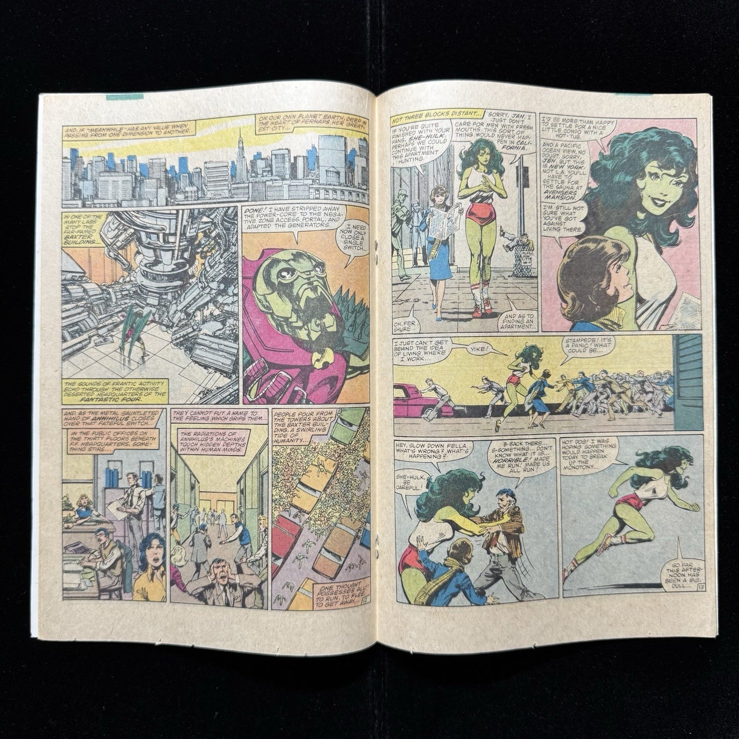 Fantastic Four 254 - Bronze Age Marvel Comics 1983