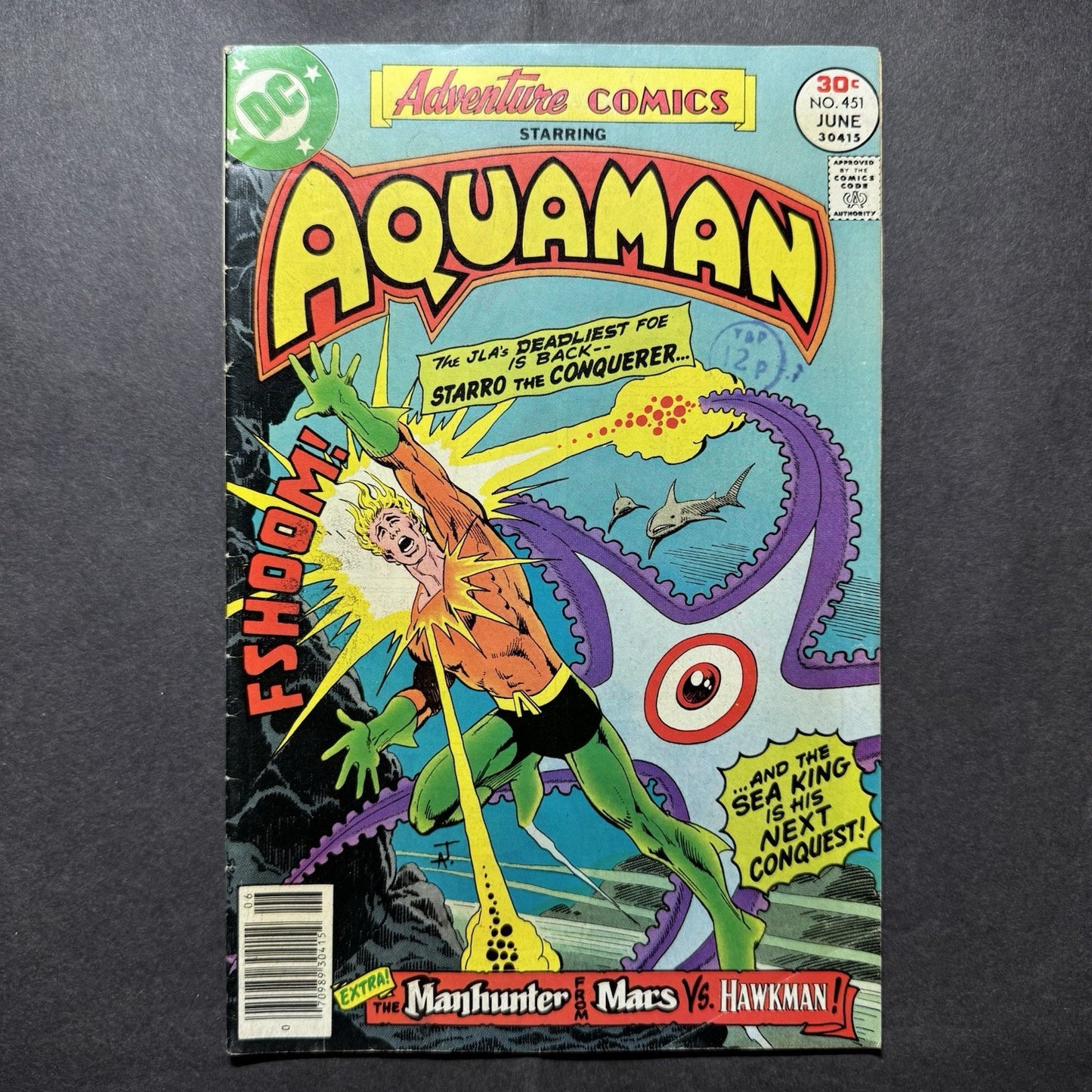 Adventure Comics 451 - Bronze Age Dc Comics 1977