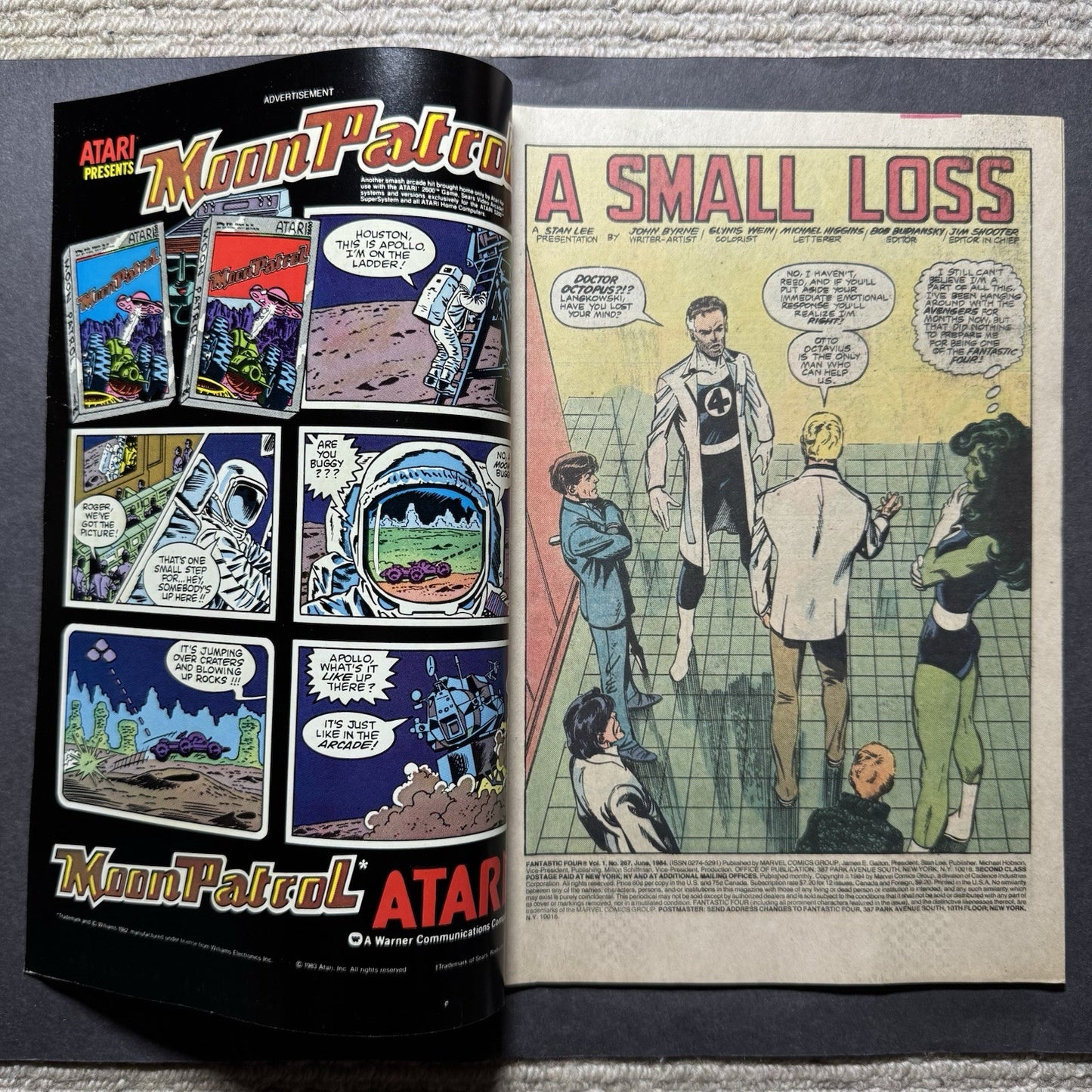 Fantastic Four 267 - Copper Age Marvel Comics 1984