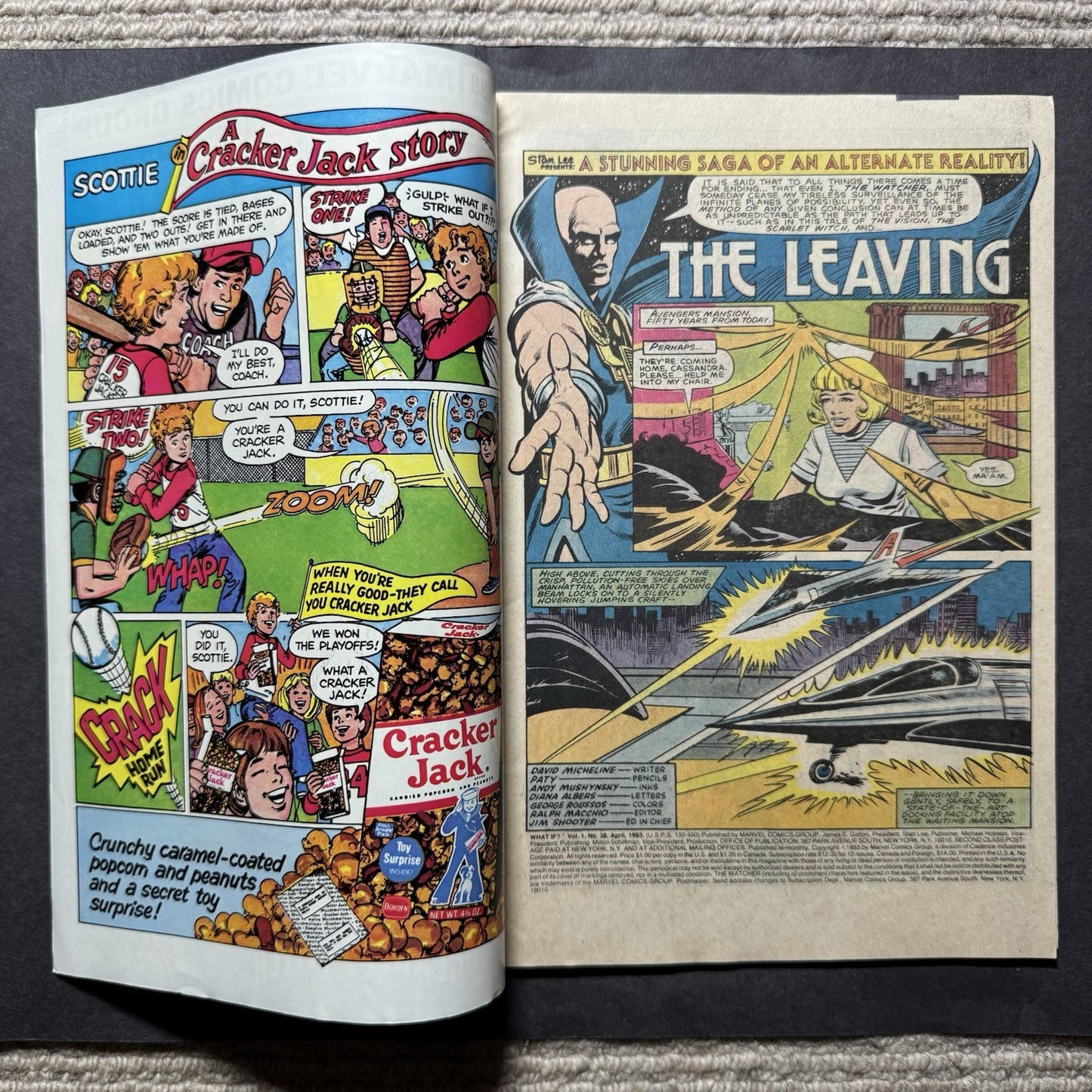What If 38 - 1st App Of Steve Rogers Children - Bronze Age Marvel Comics 1983