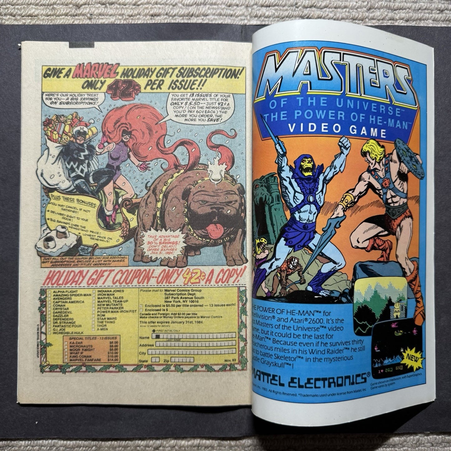Fantastic Four 264 - Copper Age Marvel Comics 1984