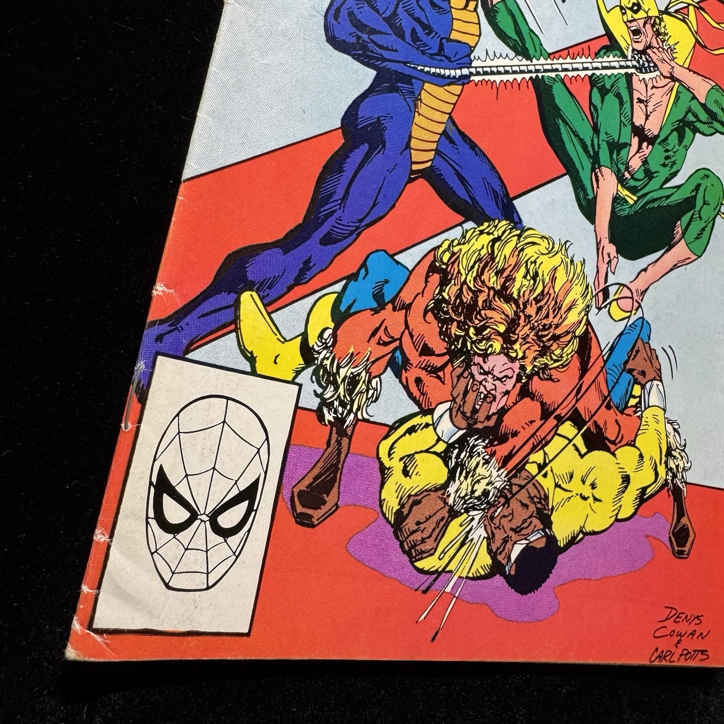 Power Man And Iron Fist 84 - 2nd Cover App Sabretooth - Bronze Age Marvel 1982