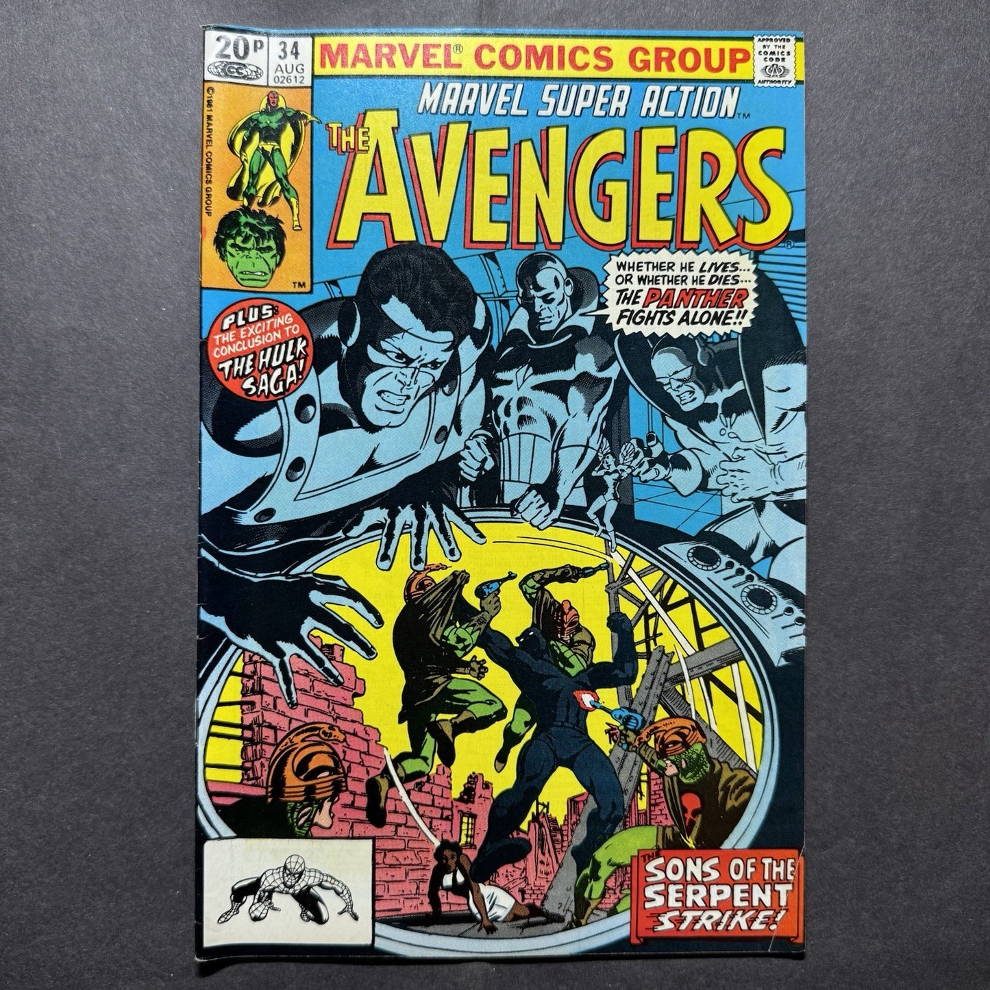 Marvel Super Action 34 - Bronze Age Marvel Comics 1981